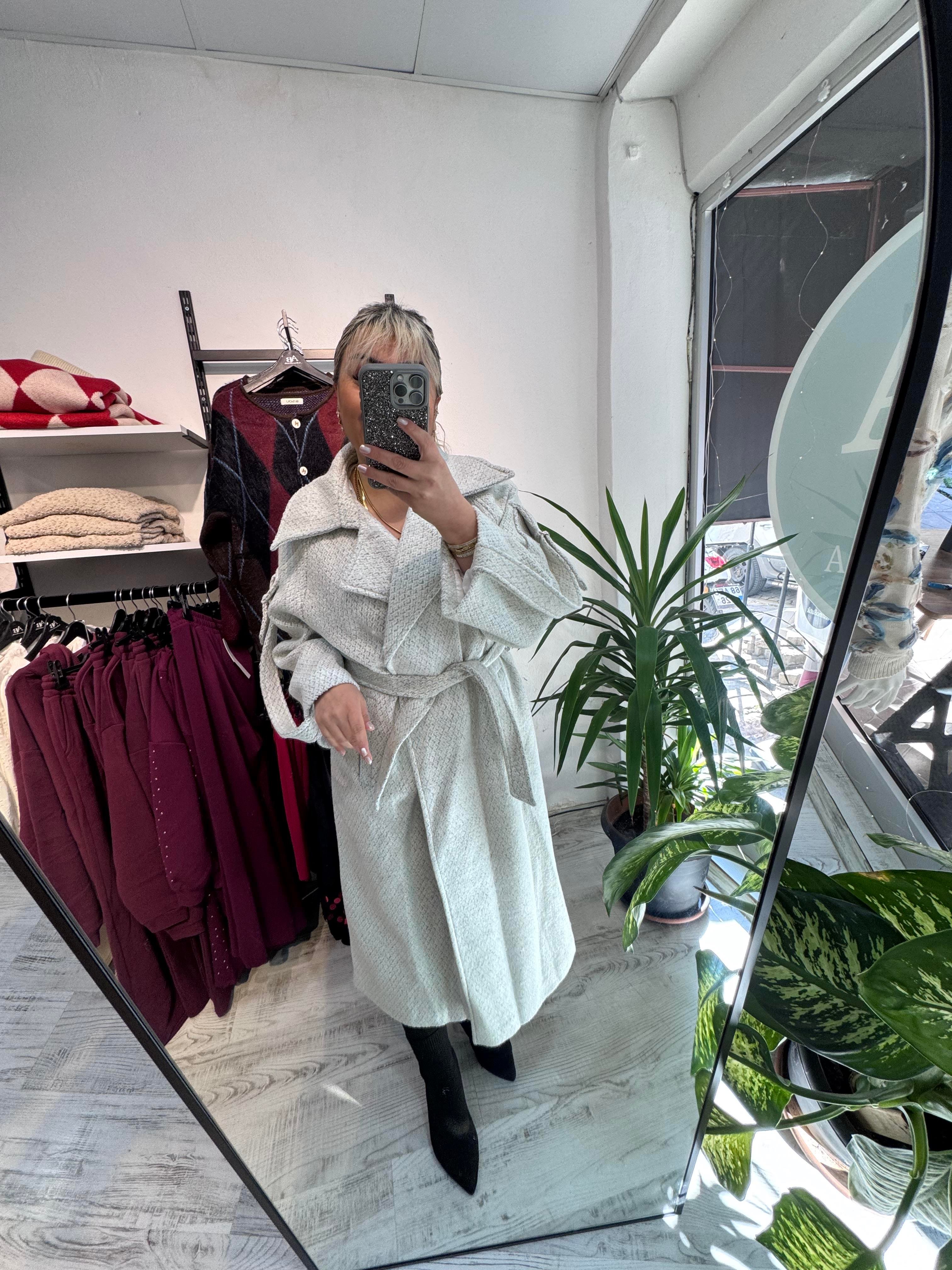 Buklet Tasarım Model Açık Gri Kaban