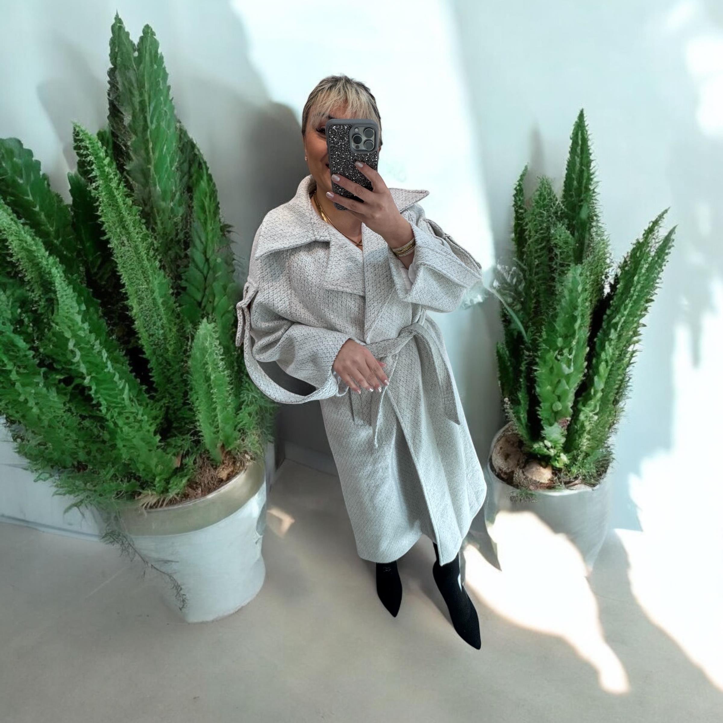 Buklet Tasarım Model Açık Gri Kaban