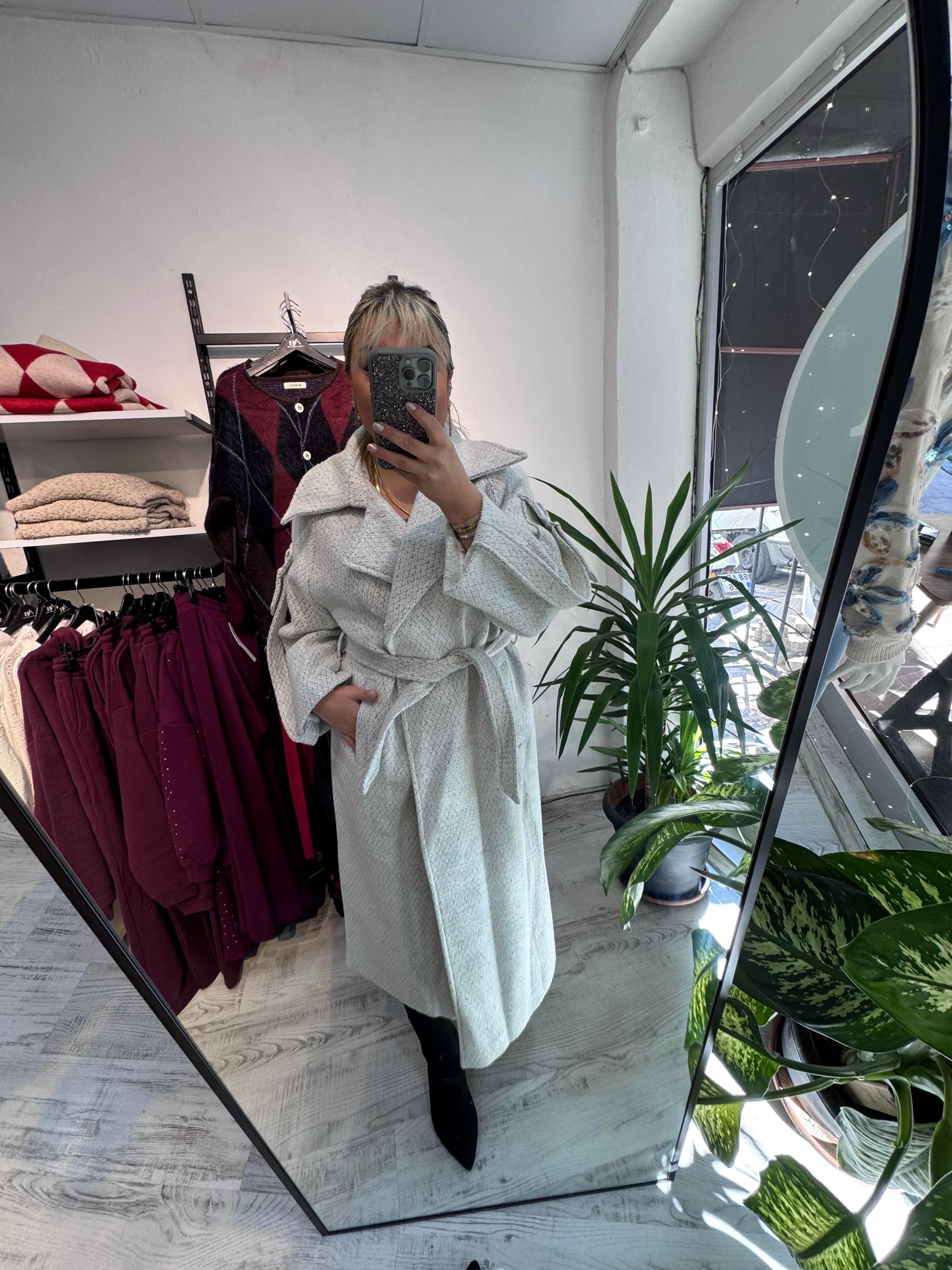 Buklet Tasarım Model Açık Gri Kaban