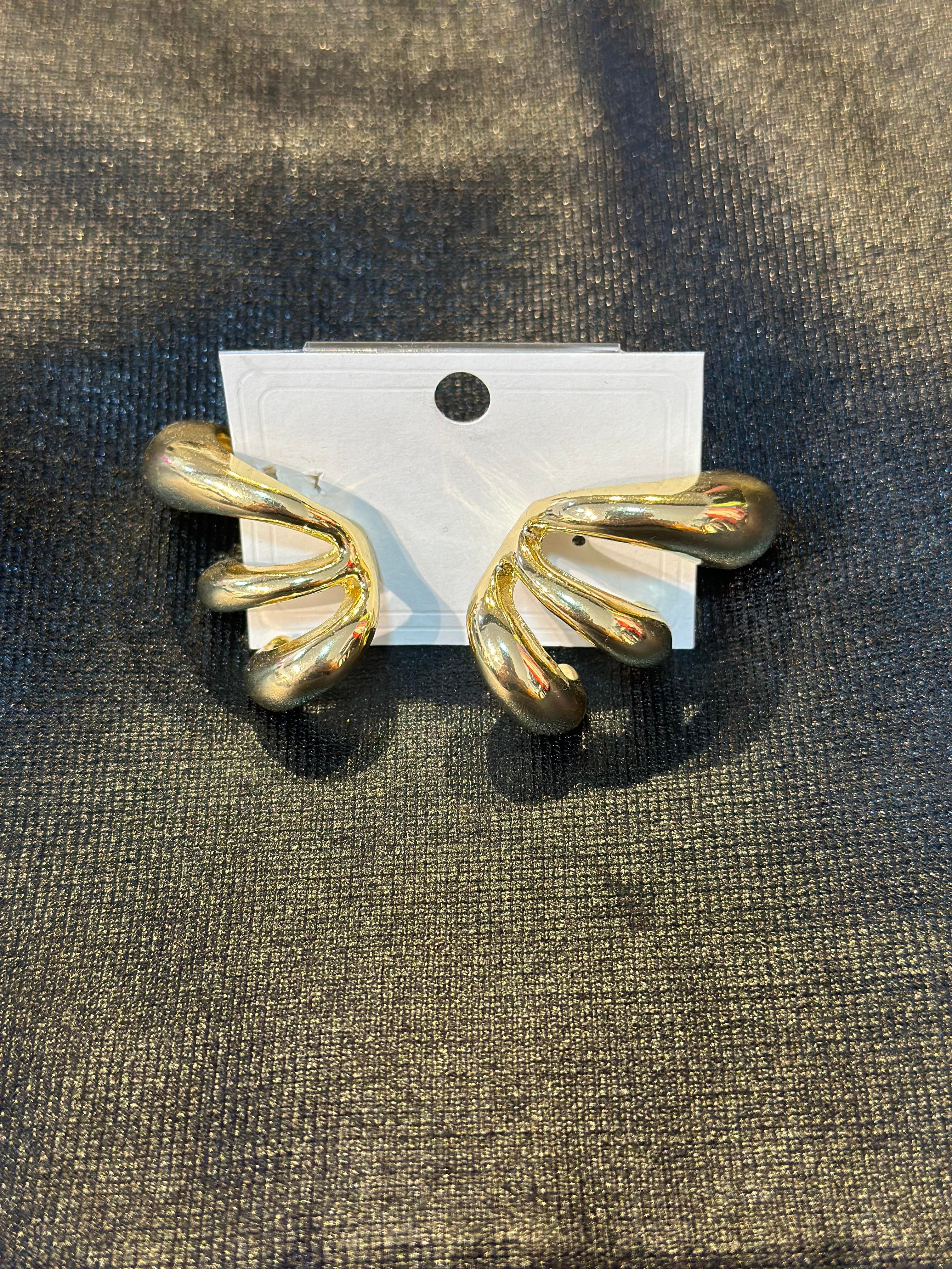 Çelik Gold Birleşik Küpe