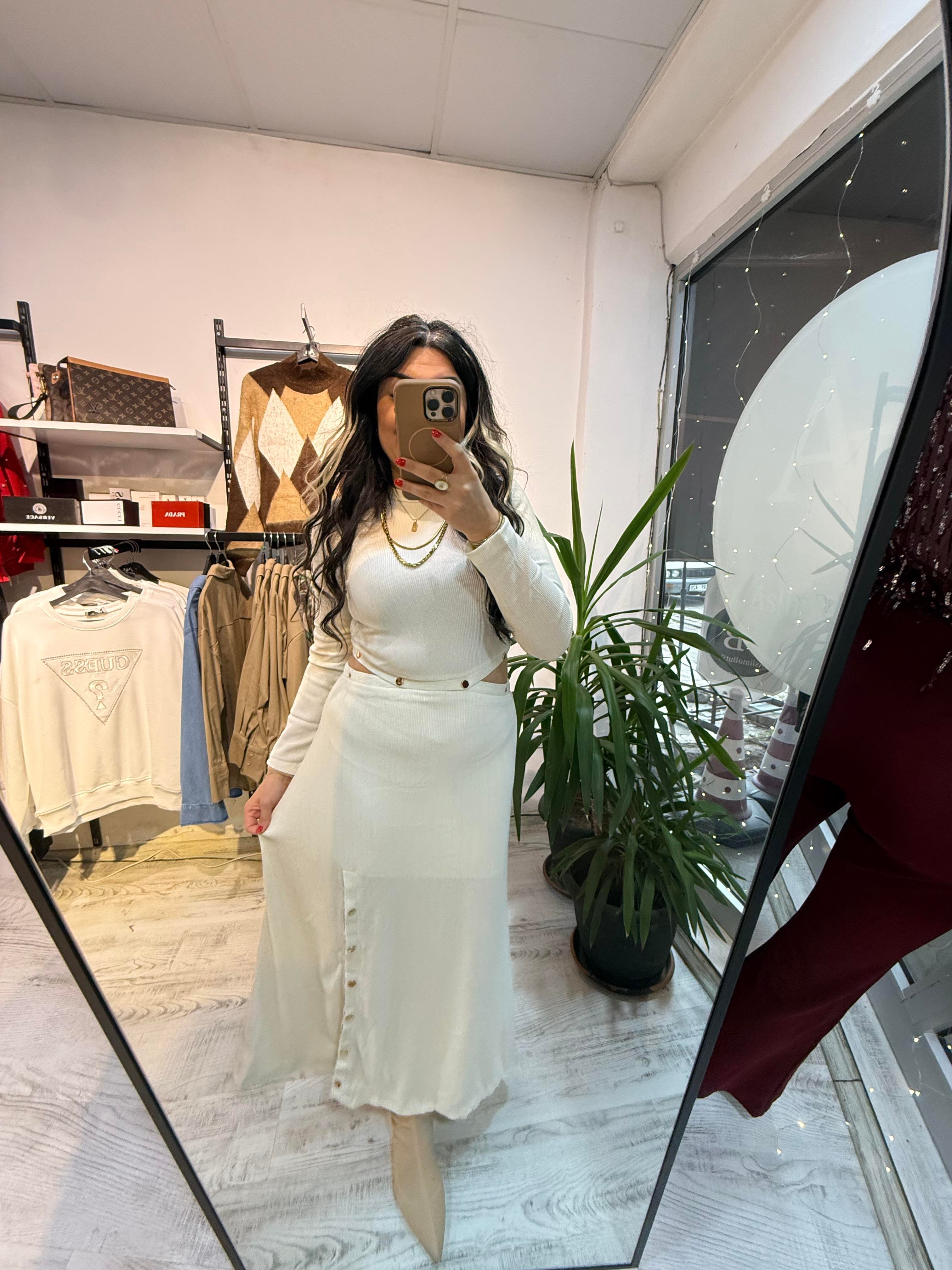 ÇıtÇıt Detaylı Ekru Takım