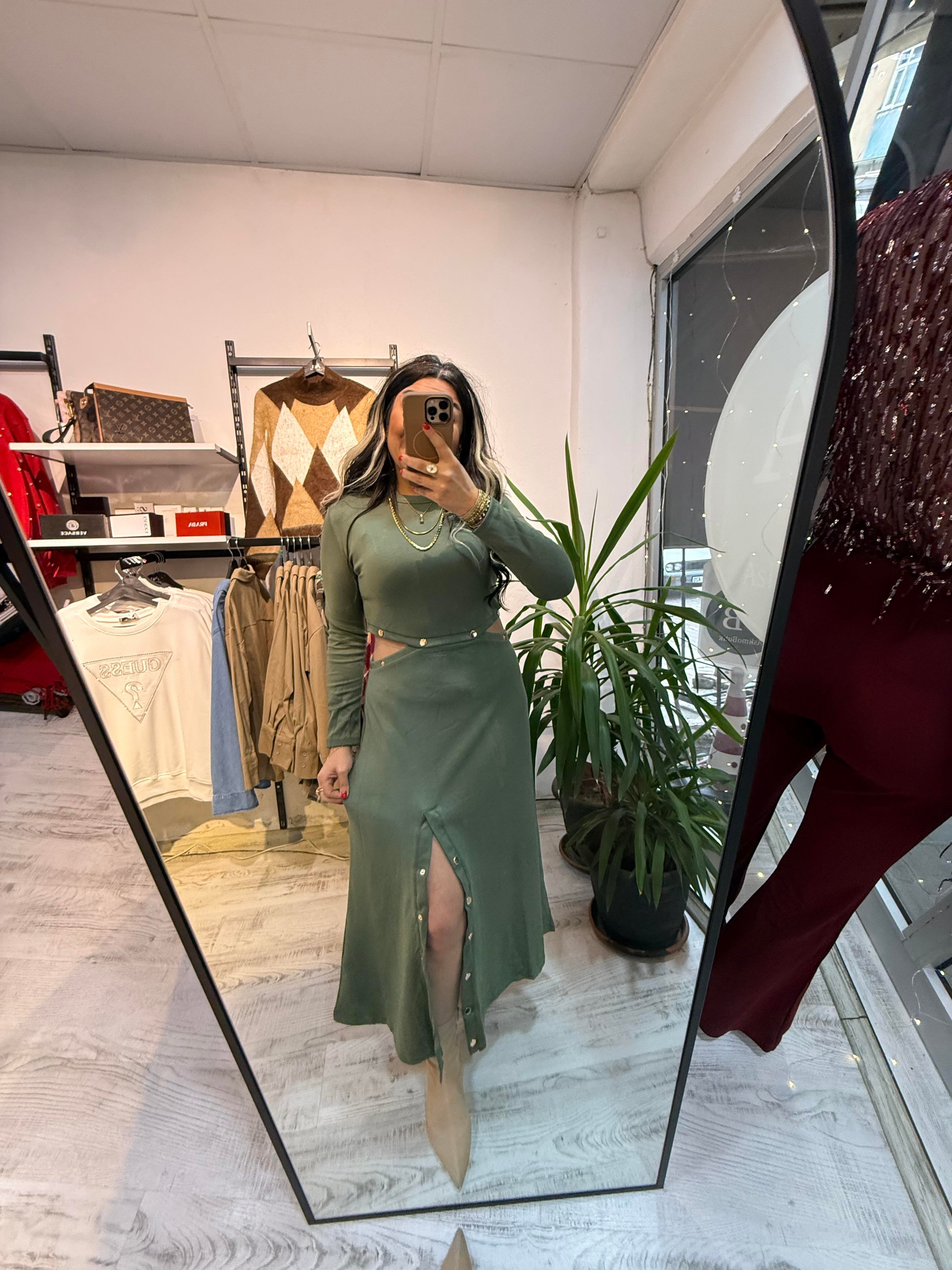 ÇıtÇıt Detaylı Haki Takım