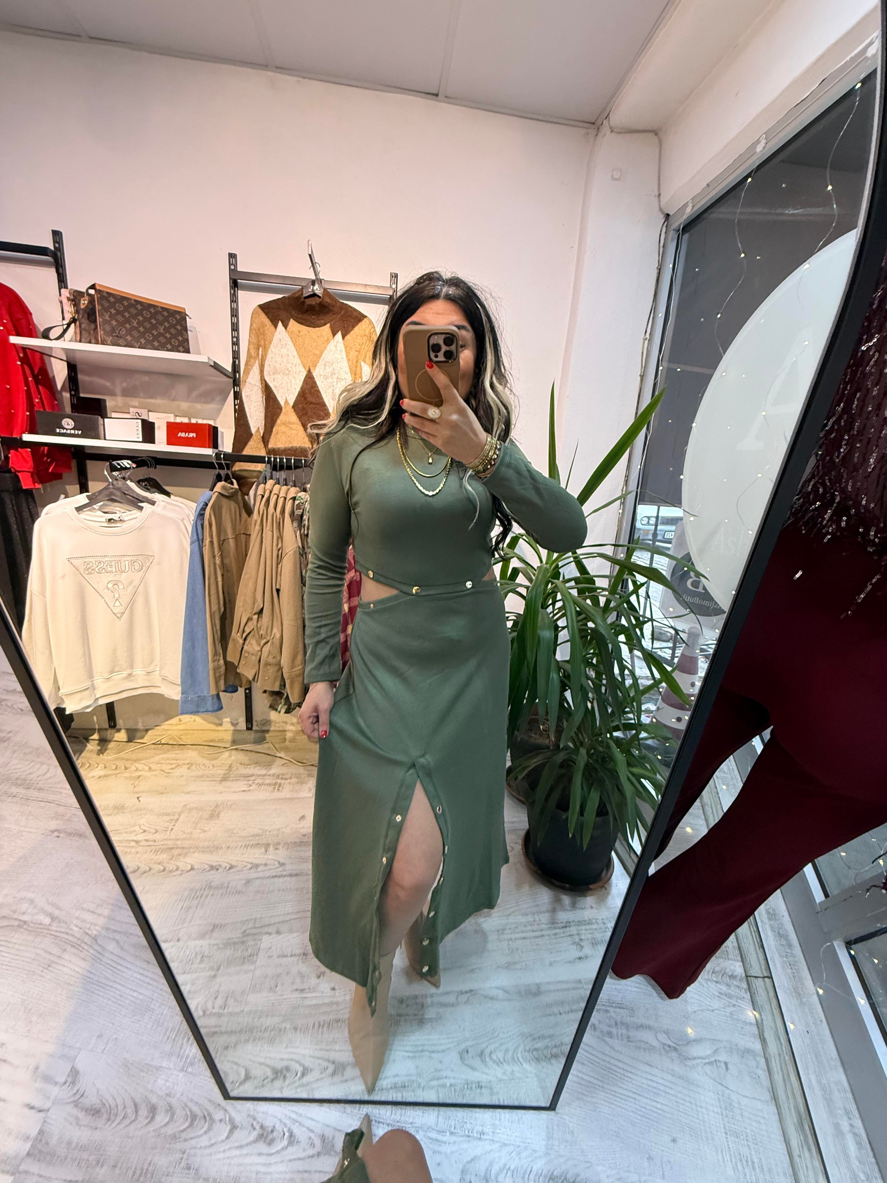 ÇıtÇıt Detaylı Haki Takım