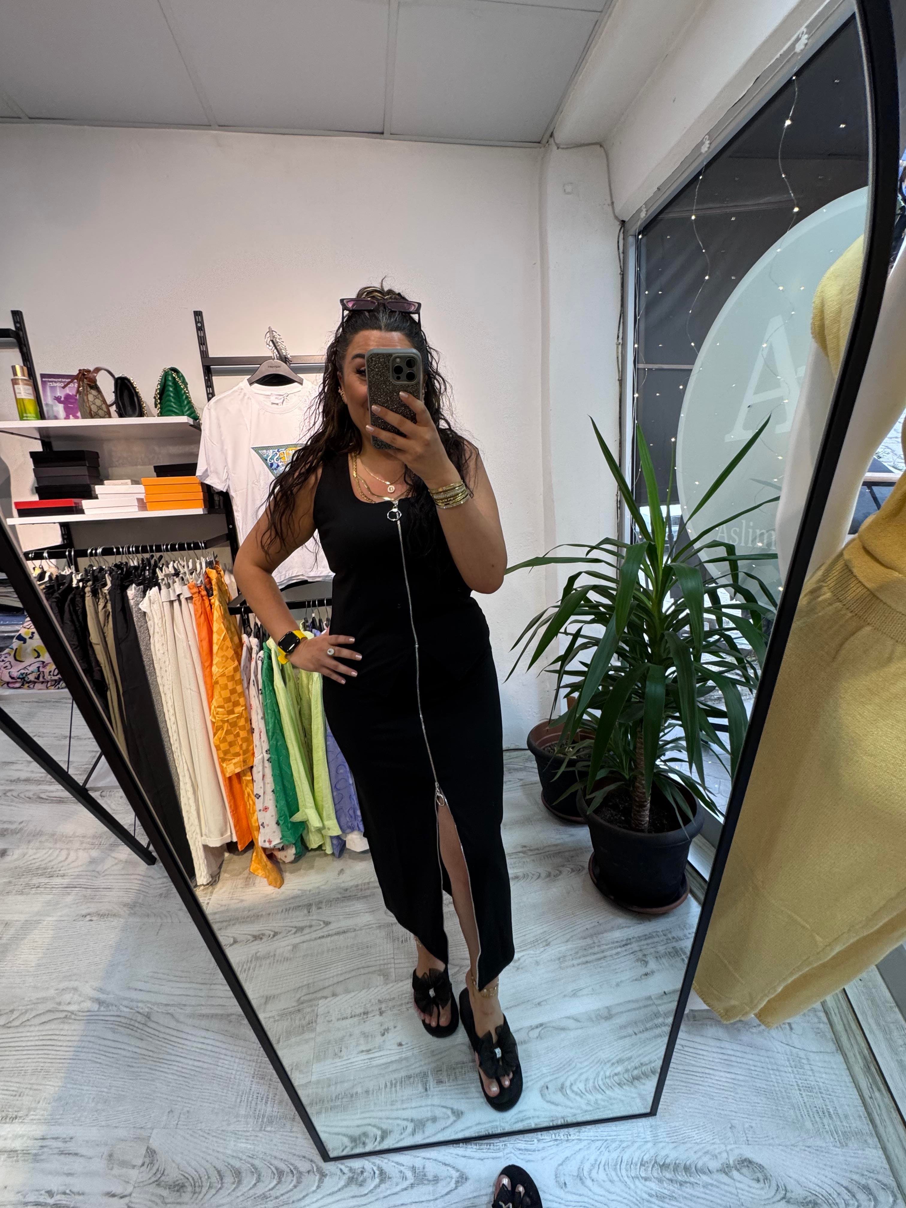 Fermuar Detaylı İkili Takım