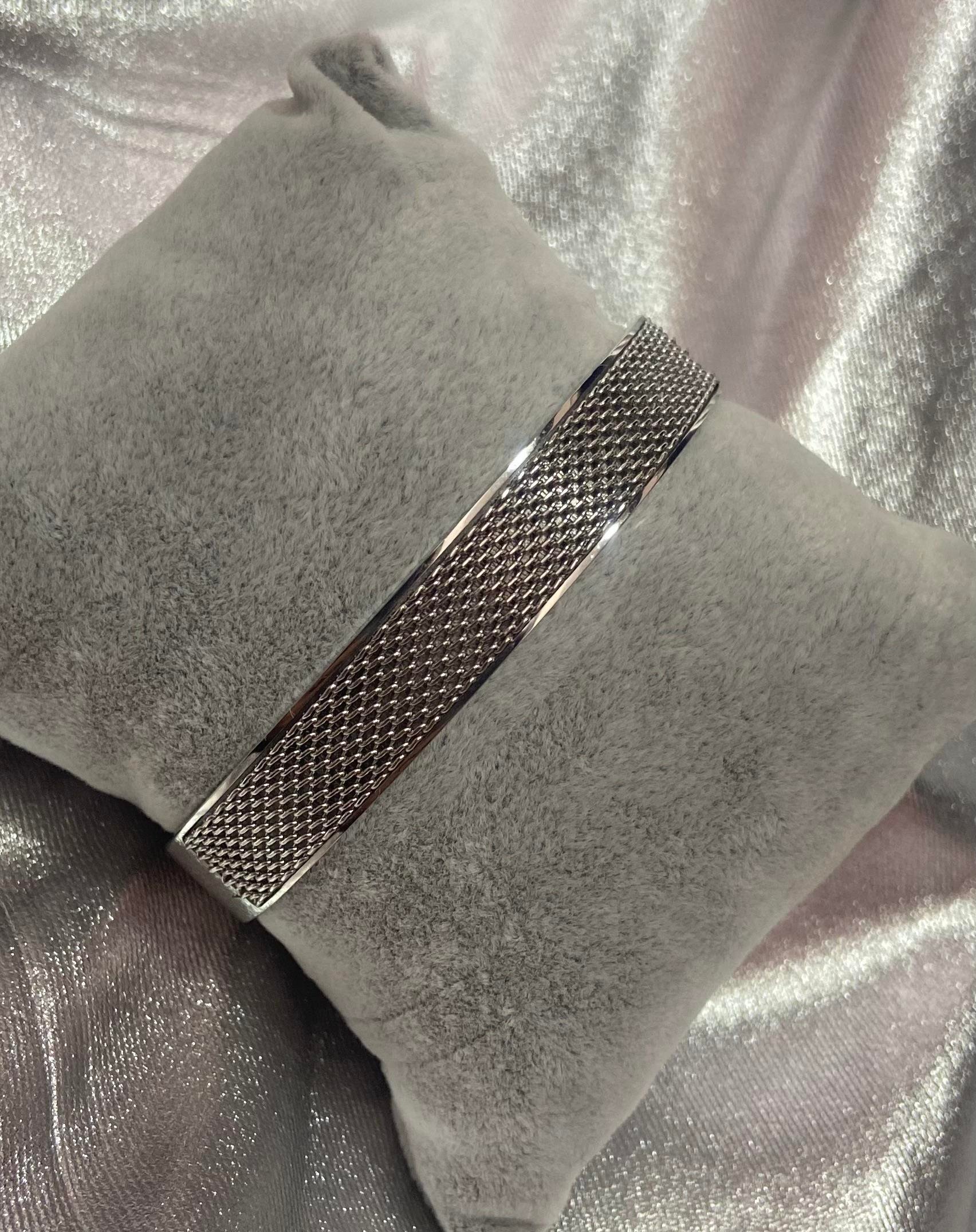 Gümüş Çelik Kelepçe