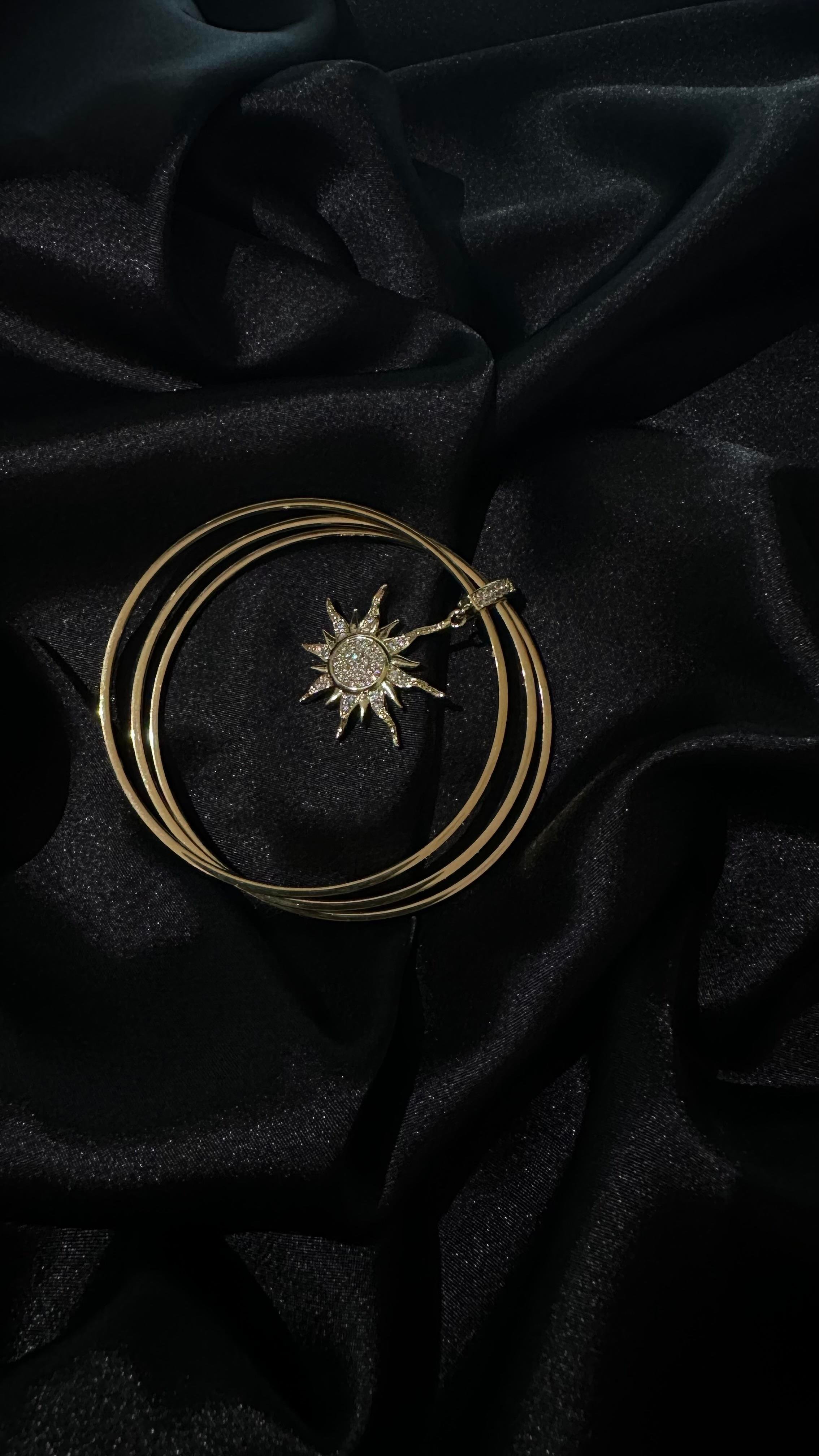 Güneş Taşlı Chm Ajda Bilezik