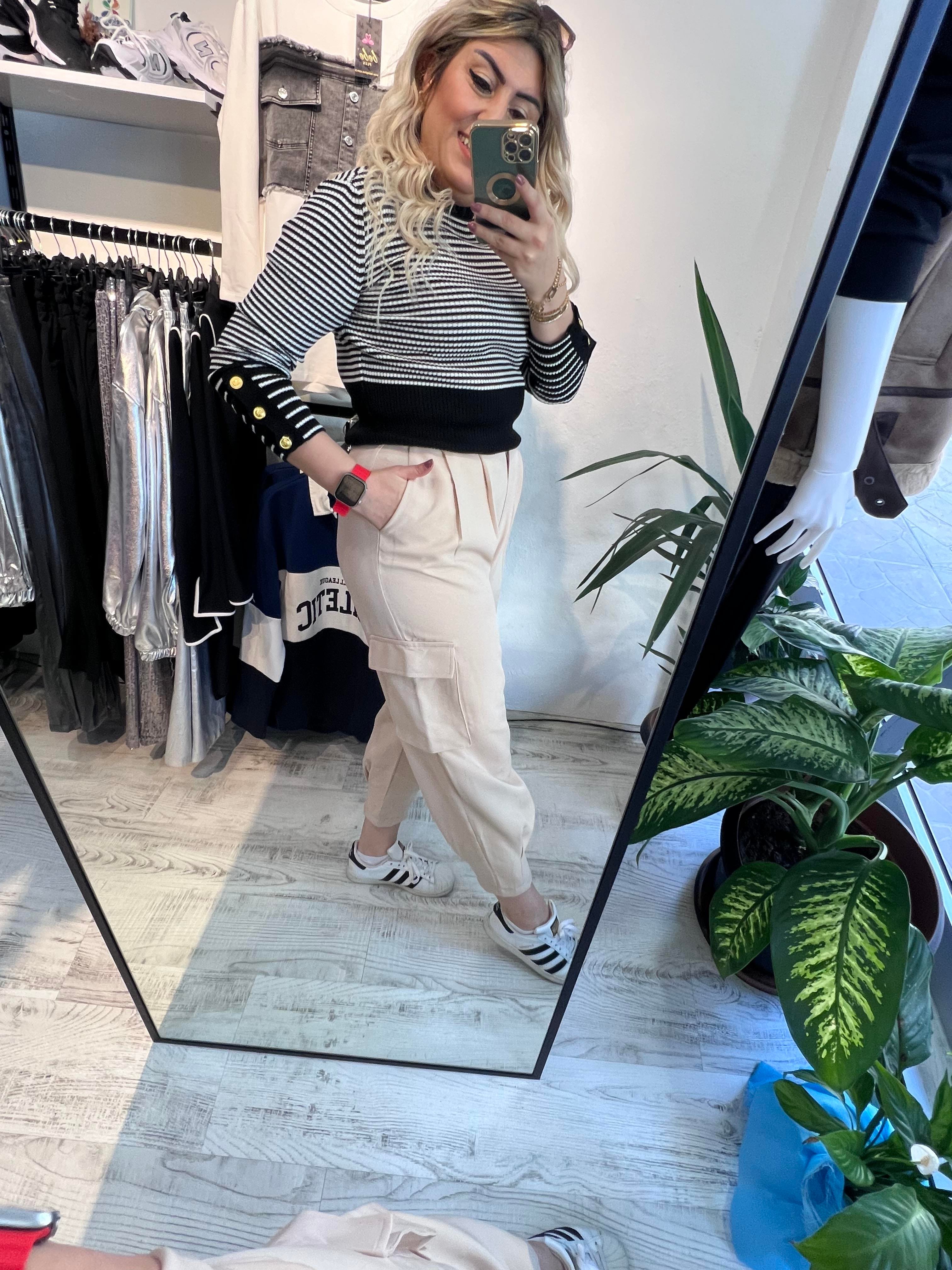 Kargo Cep Taş Pantolon