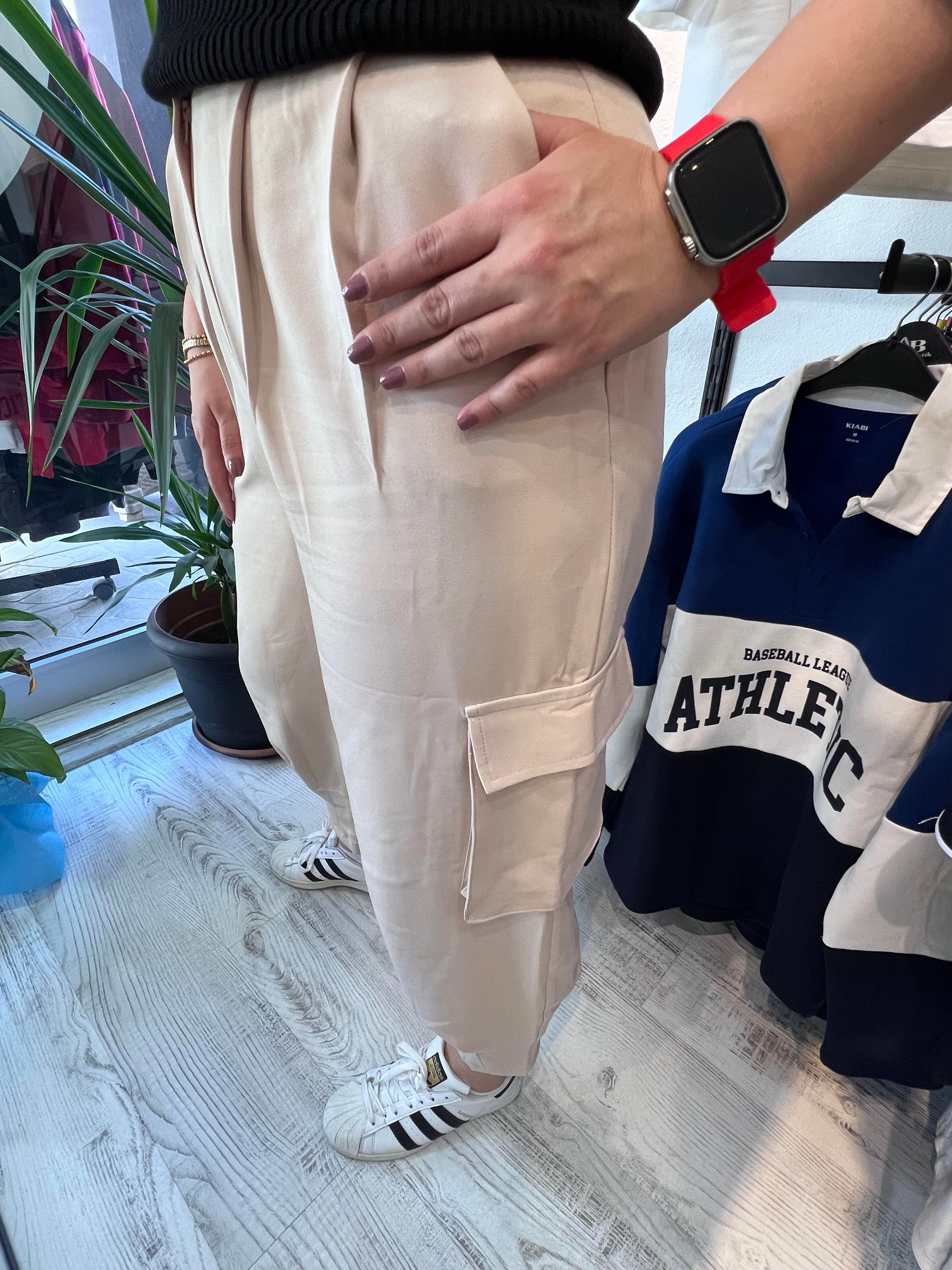 Kargo Cep Taş Pantolon