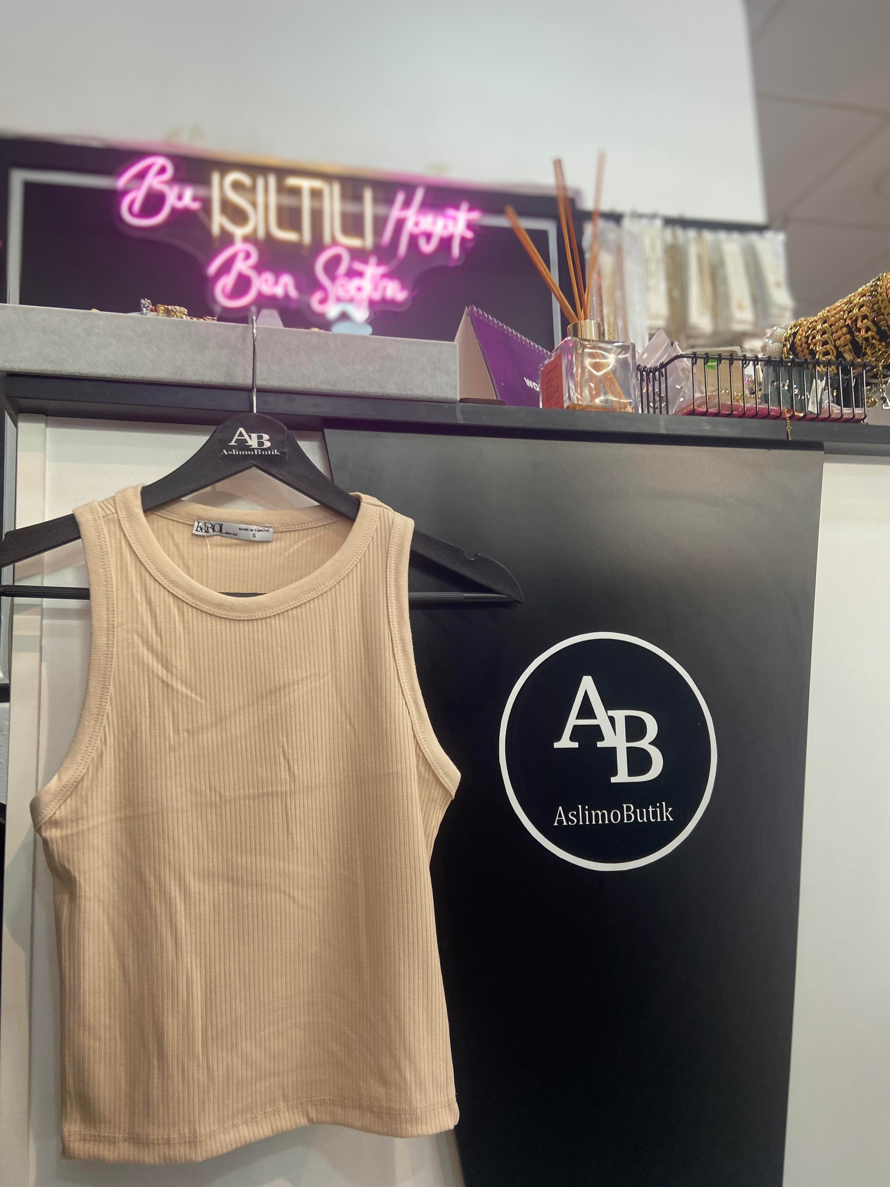 Karol Sıfır Kol Bej Atlet