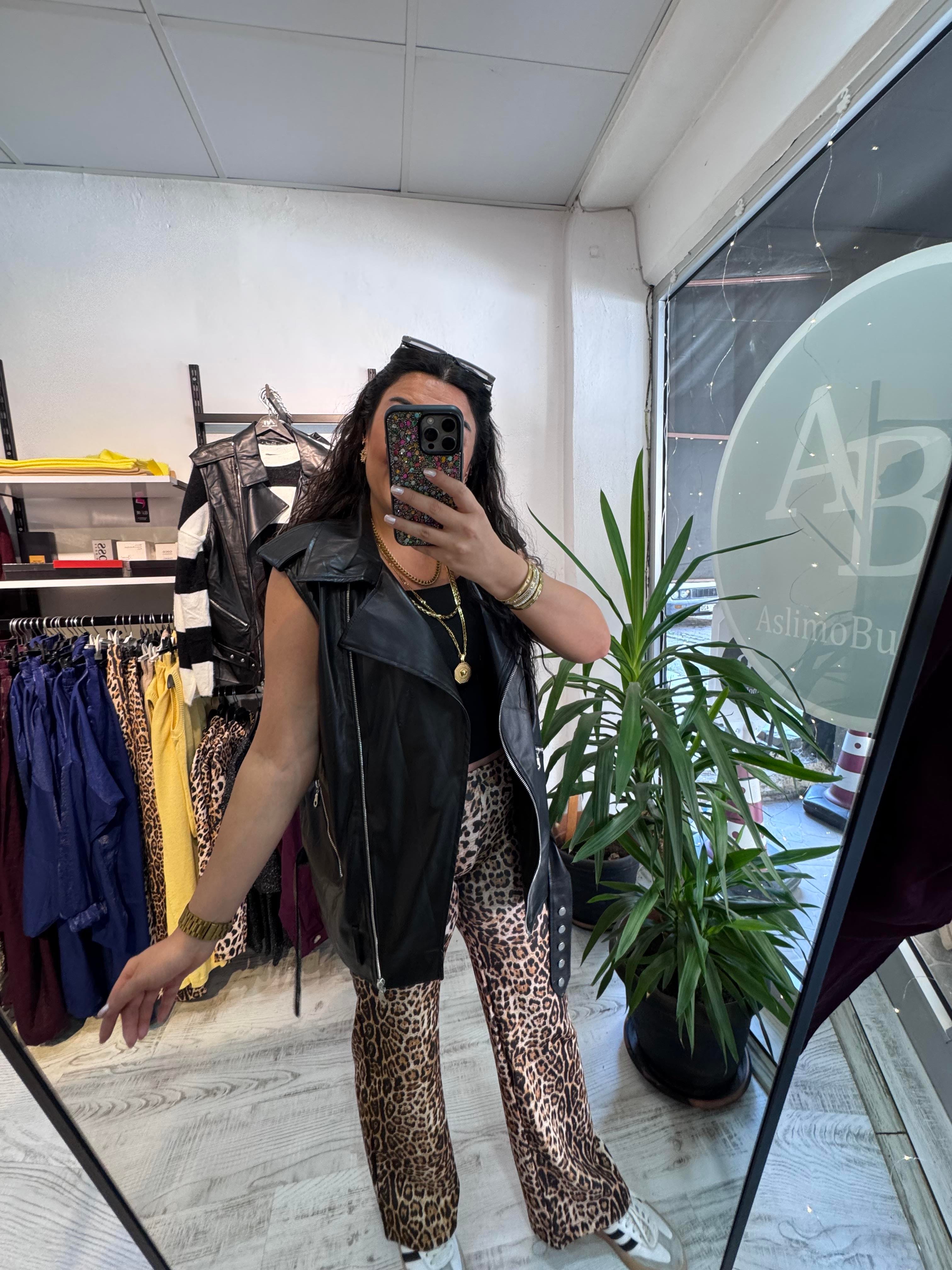 Marka Model Deri Yelek