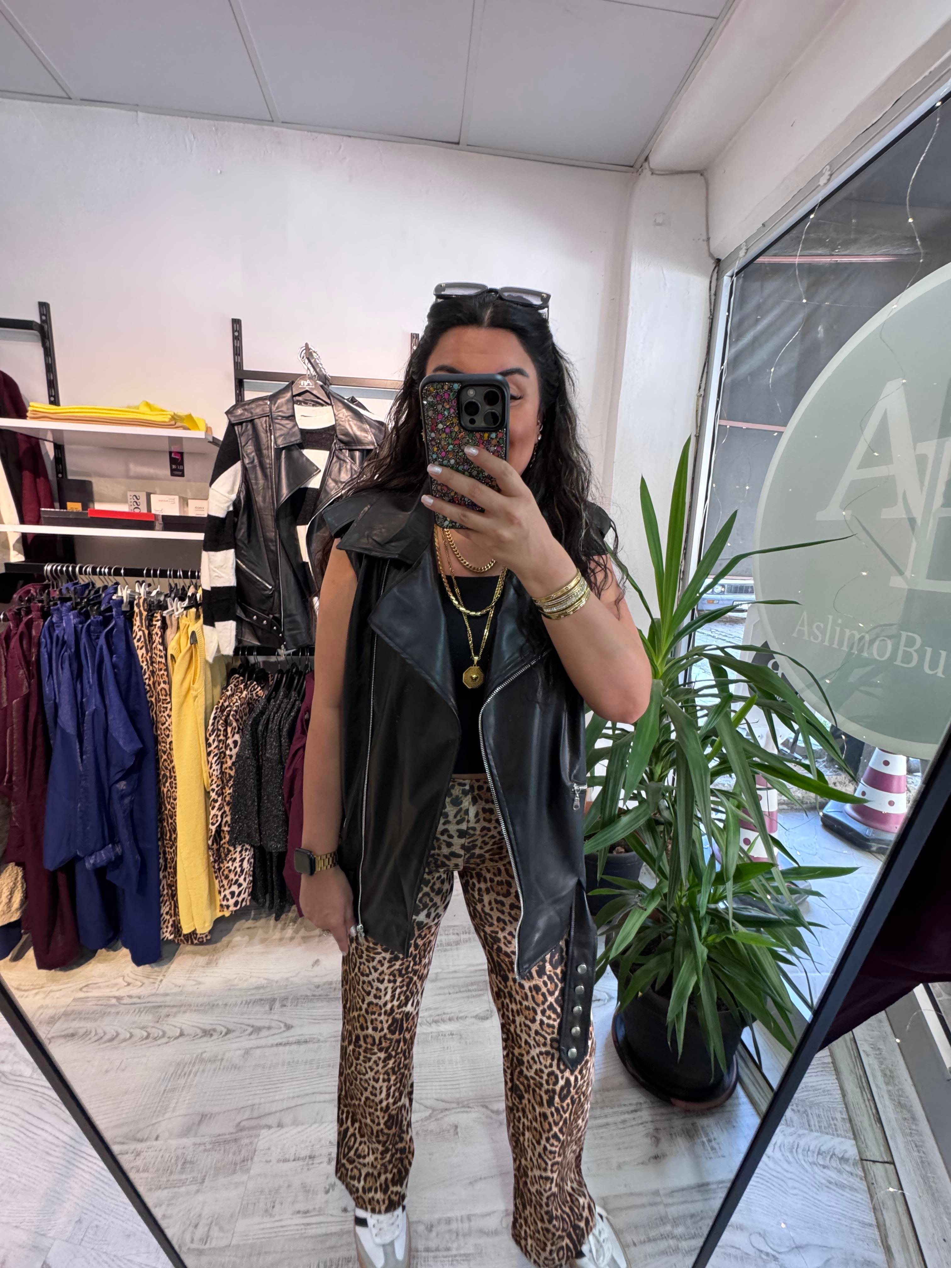 Marka Model Deri Yelek