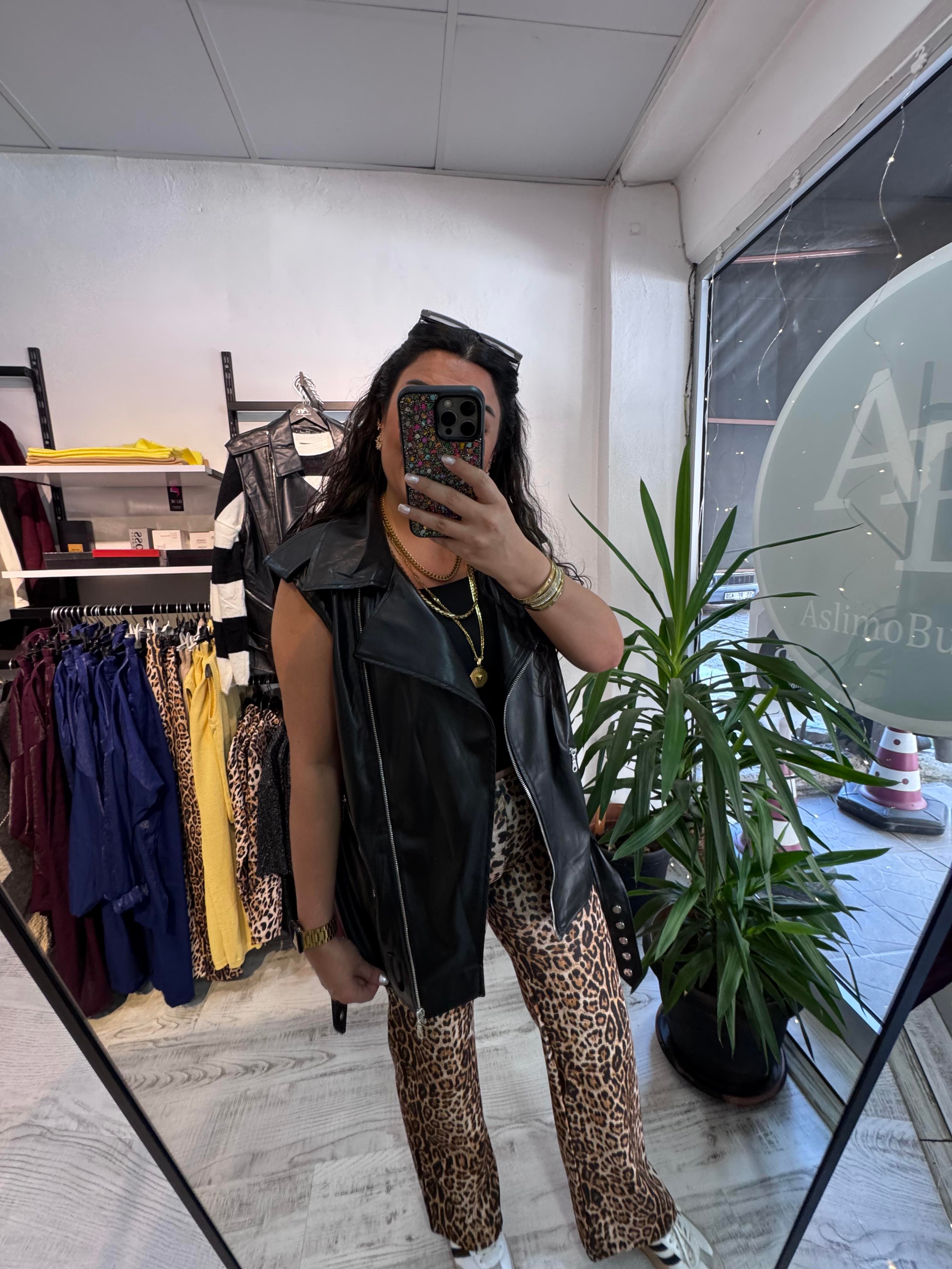 Marka Model Deri Yelek