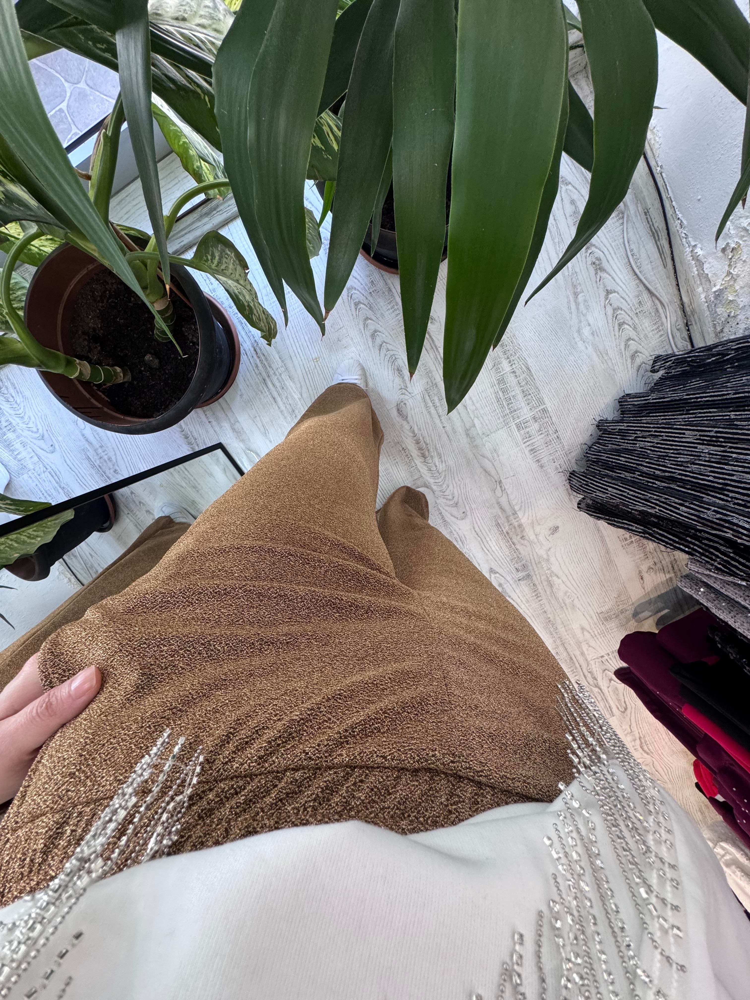 Marka Model Gold Simli Pantolon