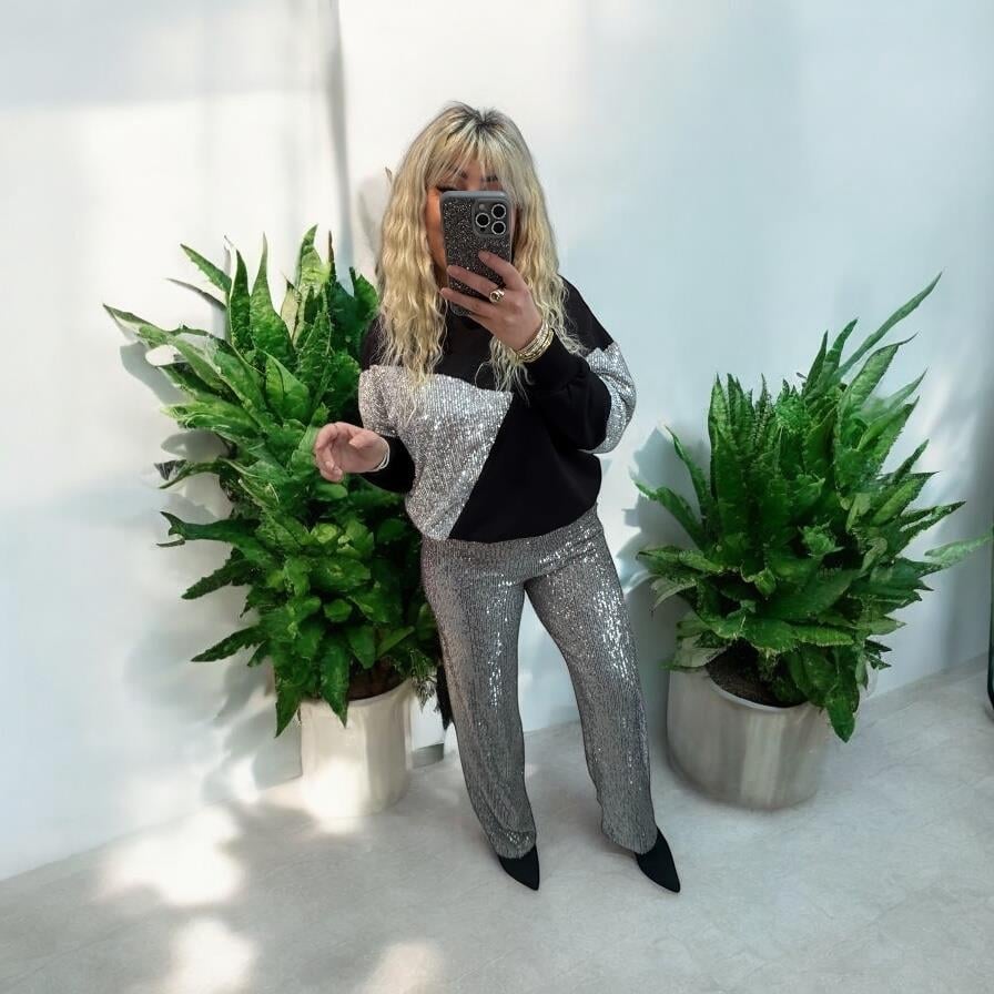 Marka Model Payet Detaylı Tasarım Sweat