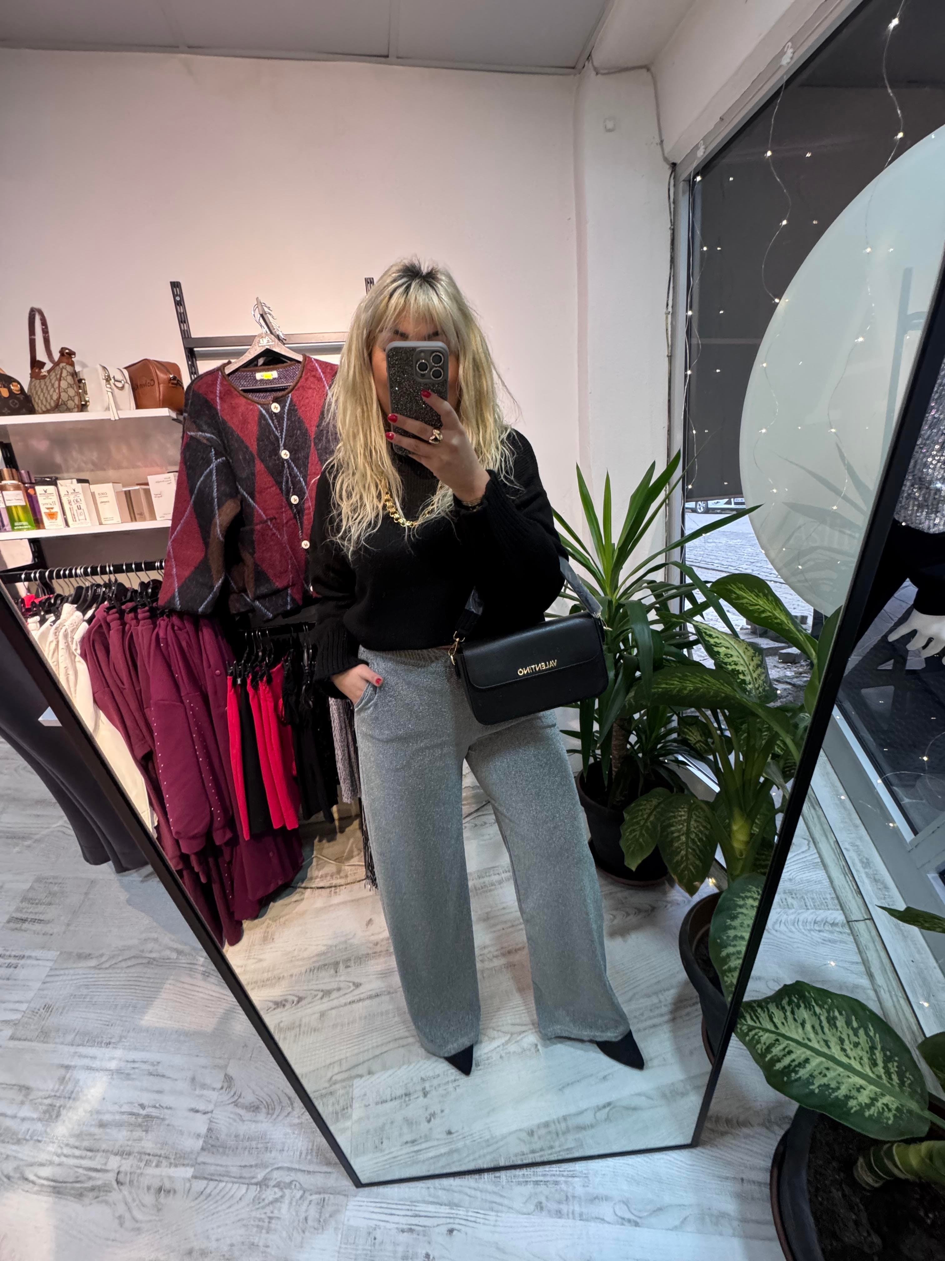 Marka Model Silver Simli Pantolon