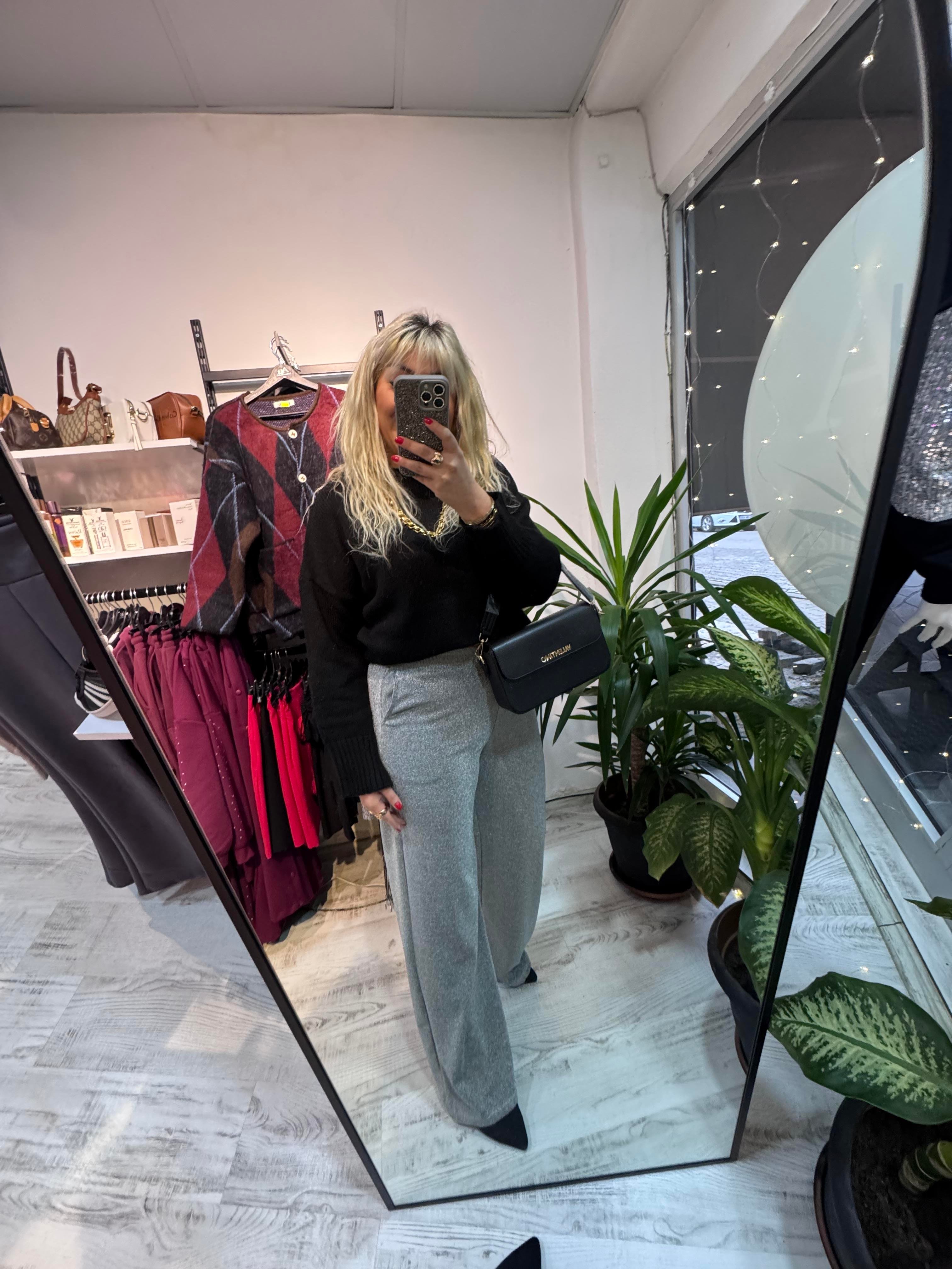 Marka Model Silver Simli Pantolon