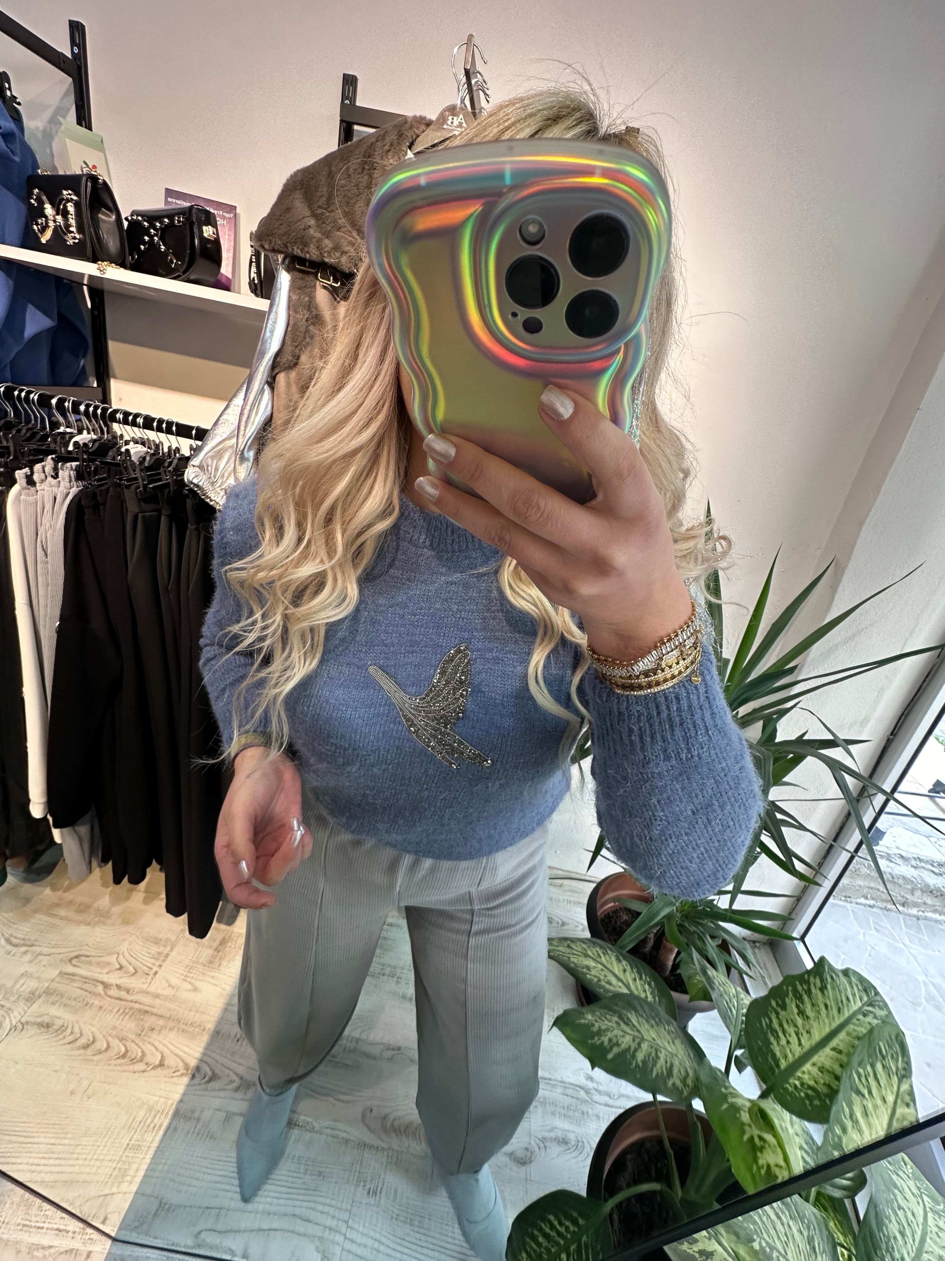 Mrk Model Taşlı Kazak