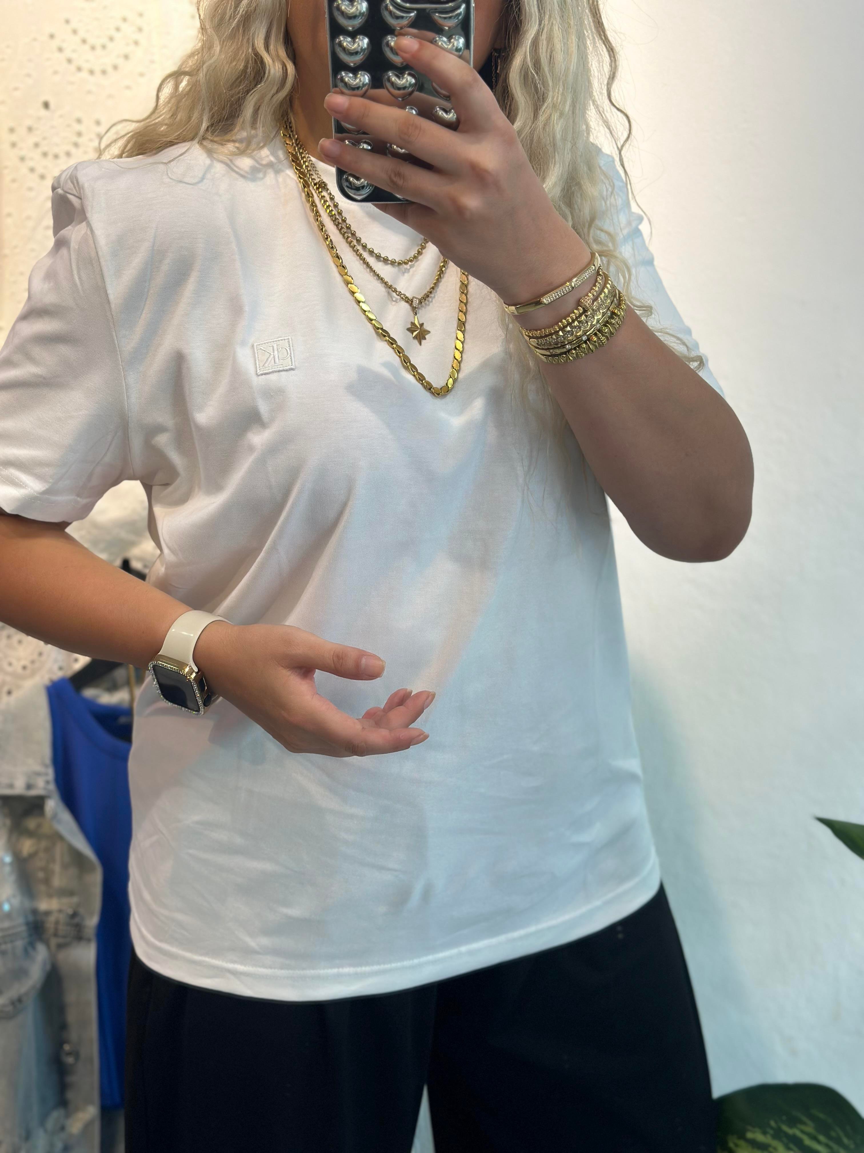 Orijinal Marka Beyaz Tshirt