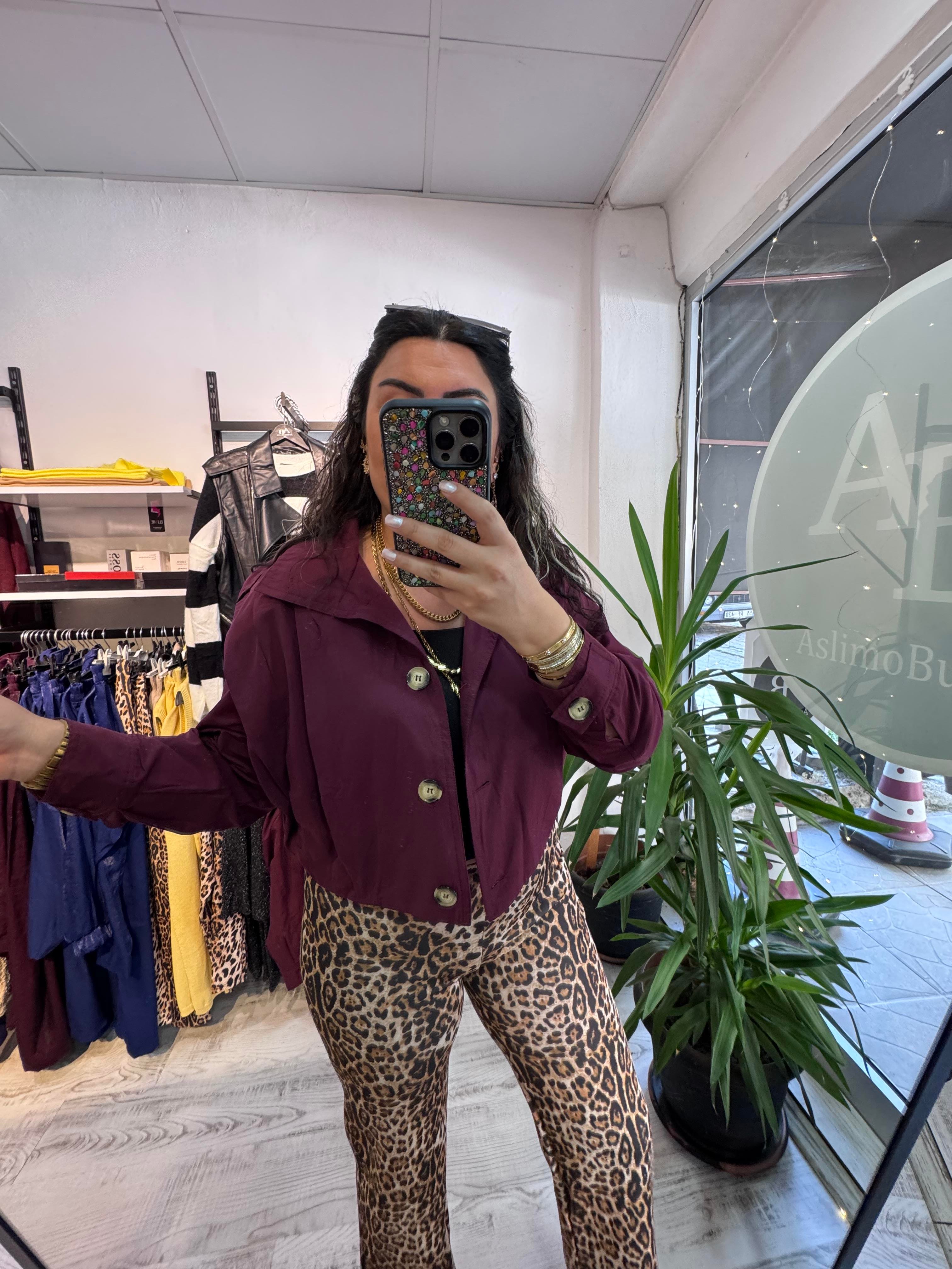 Orijinal Marka Bordo Trench