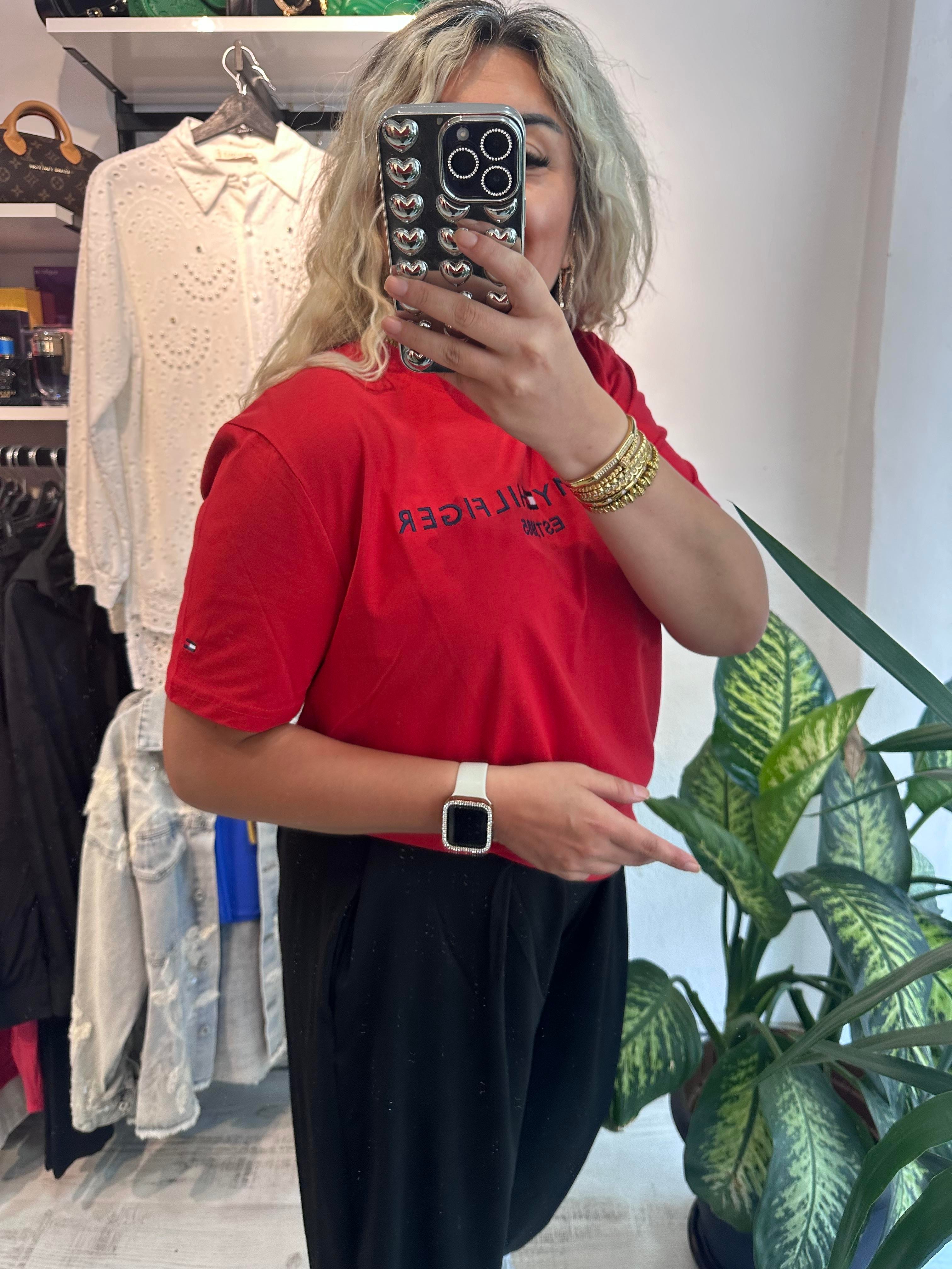 Orijinal Marka Kırmızı Tshirt