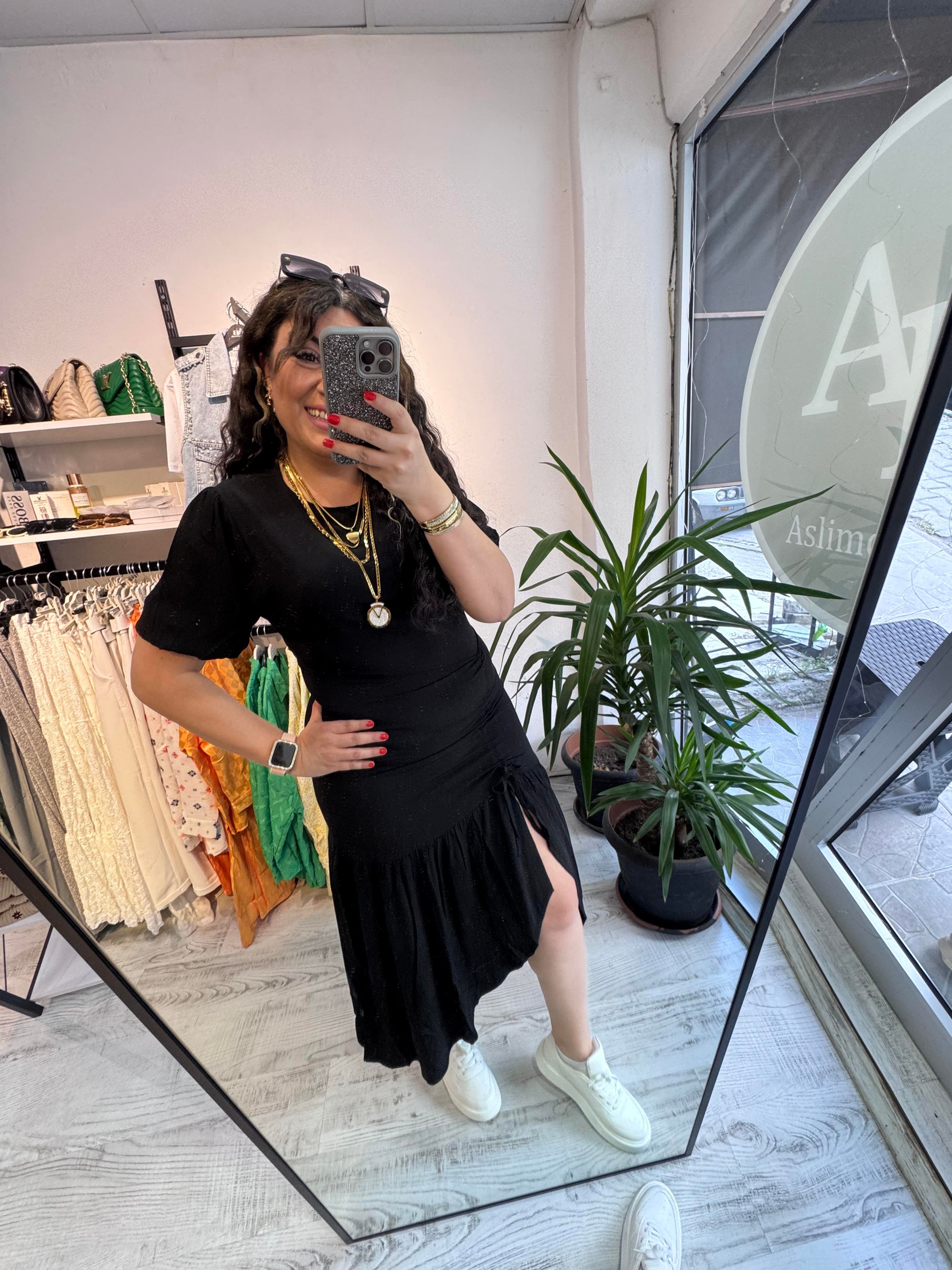 Orijinal Marka Premium Seri Siyah Elbise