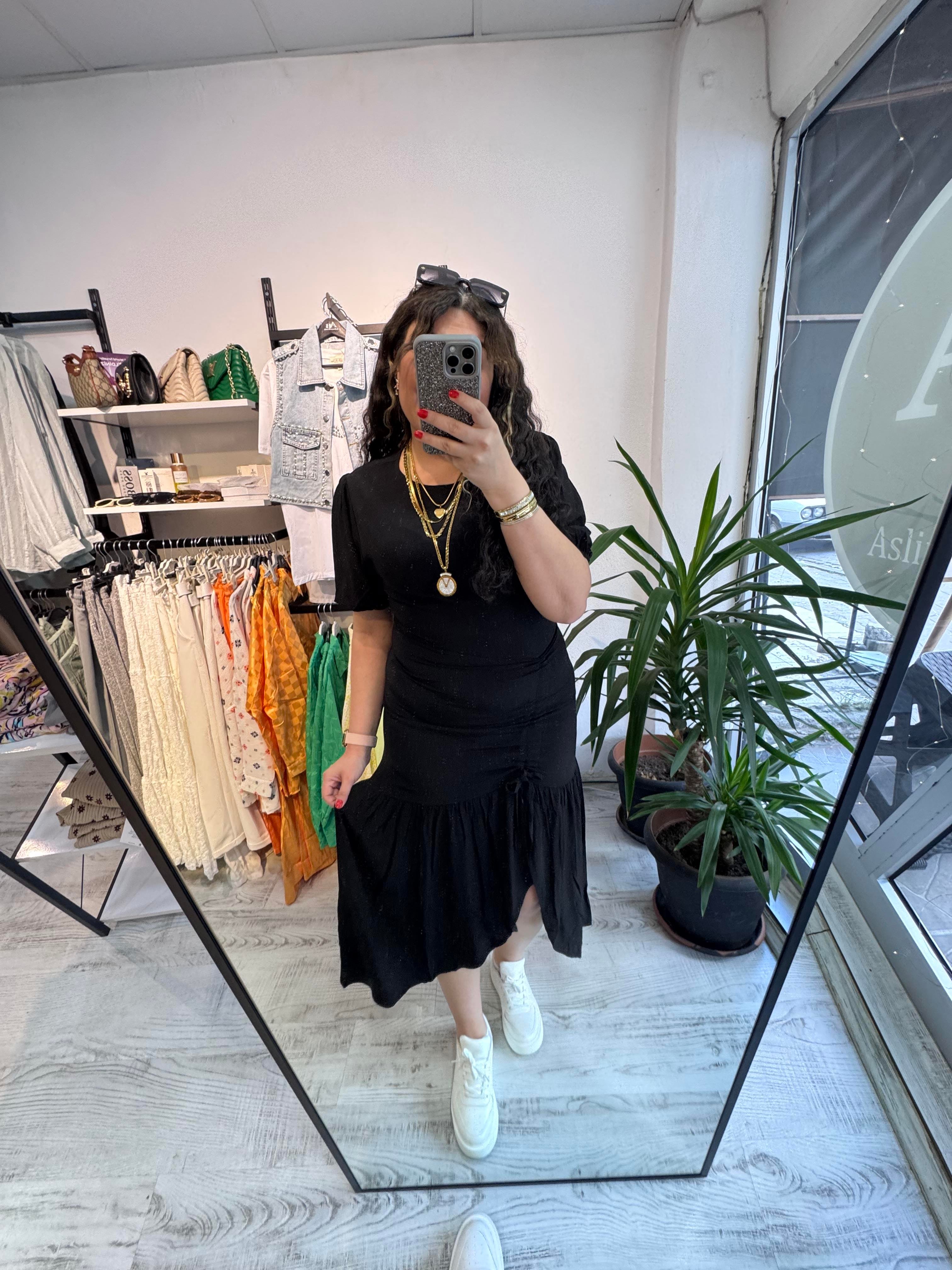 Orijinal Marka Premium Seri Siyah Elbise