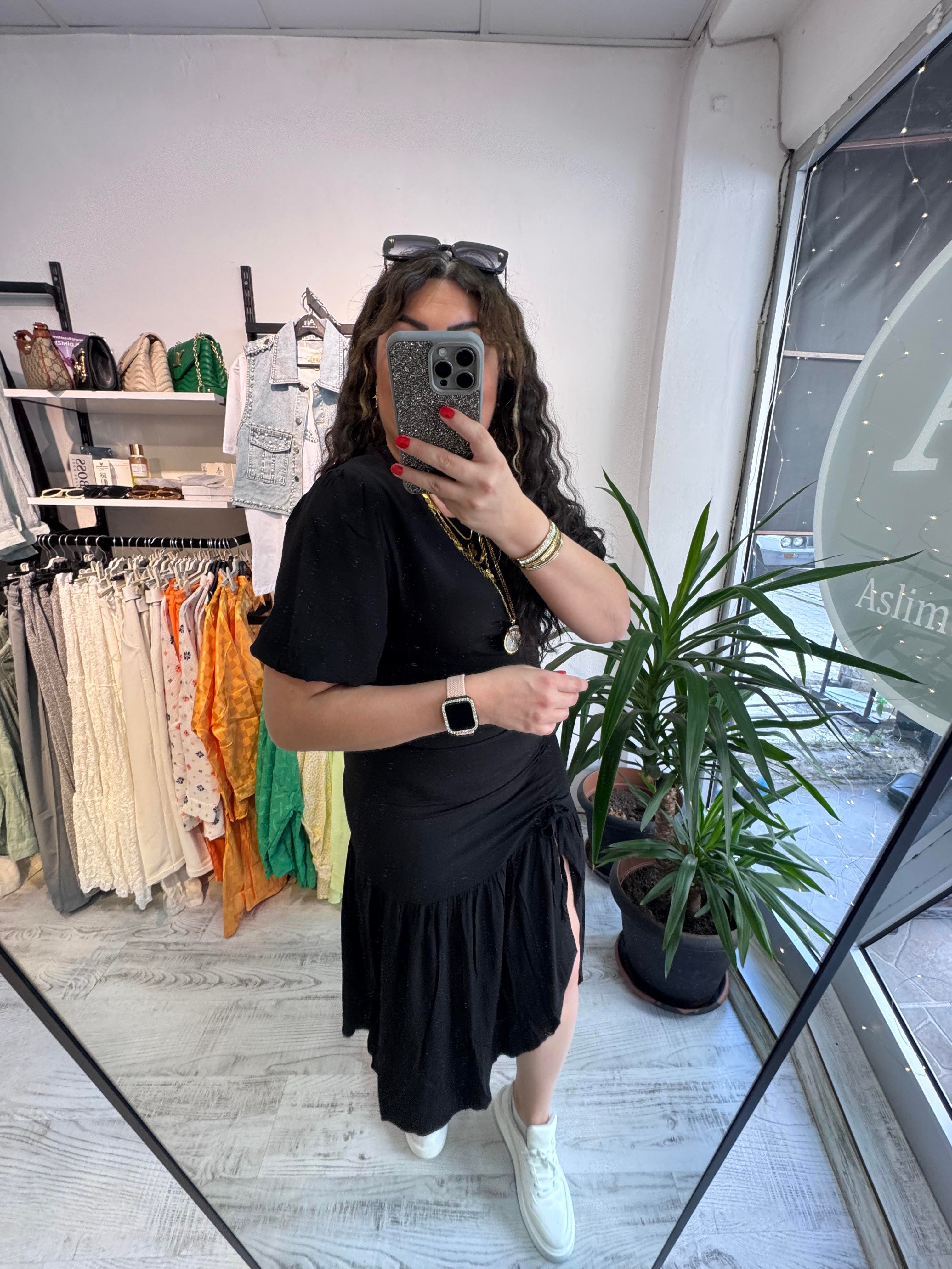 Orijinal Marka Premium Seri Siyah Elbise