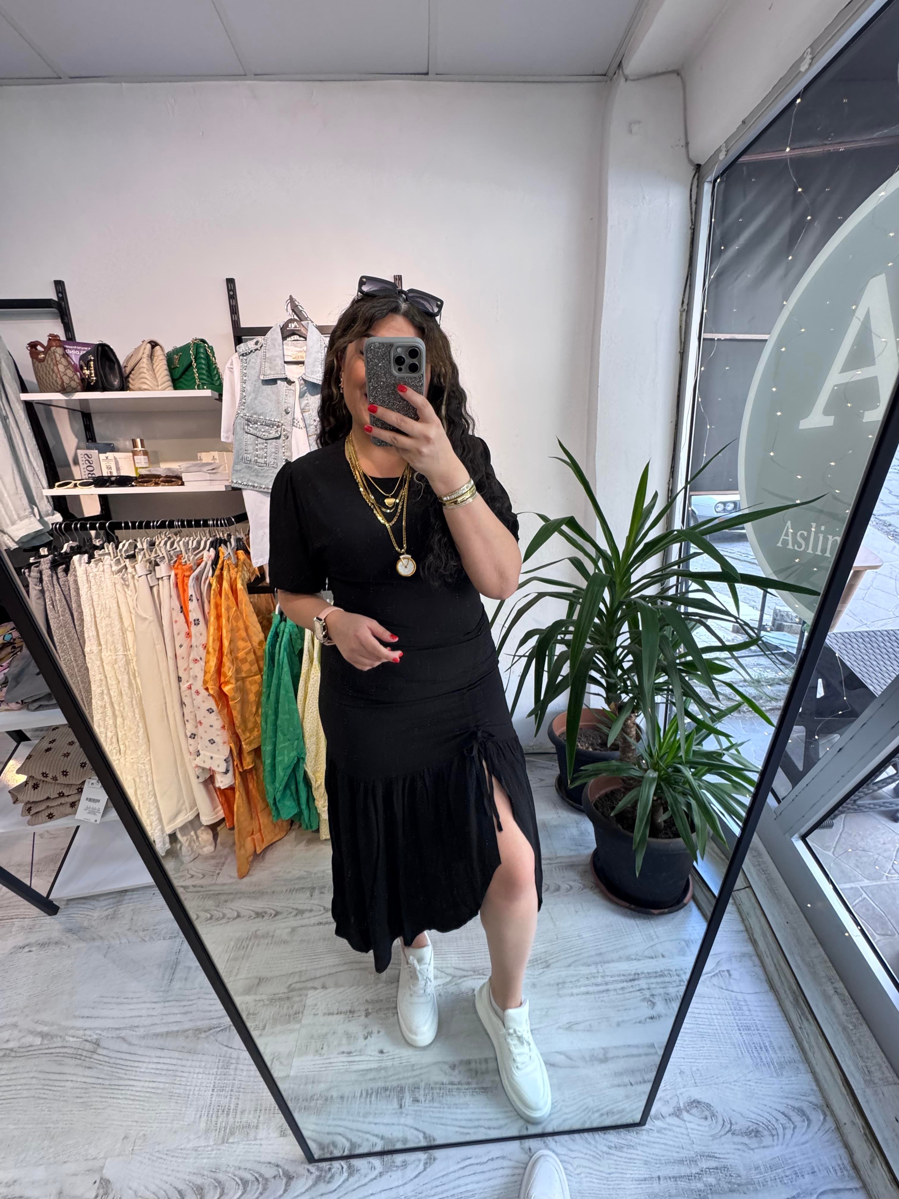 Orijinal Marka Premium Seri Siyah Elbise