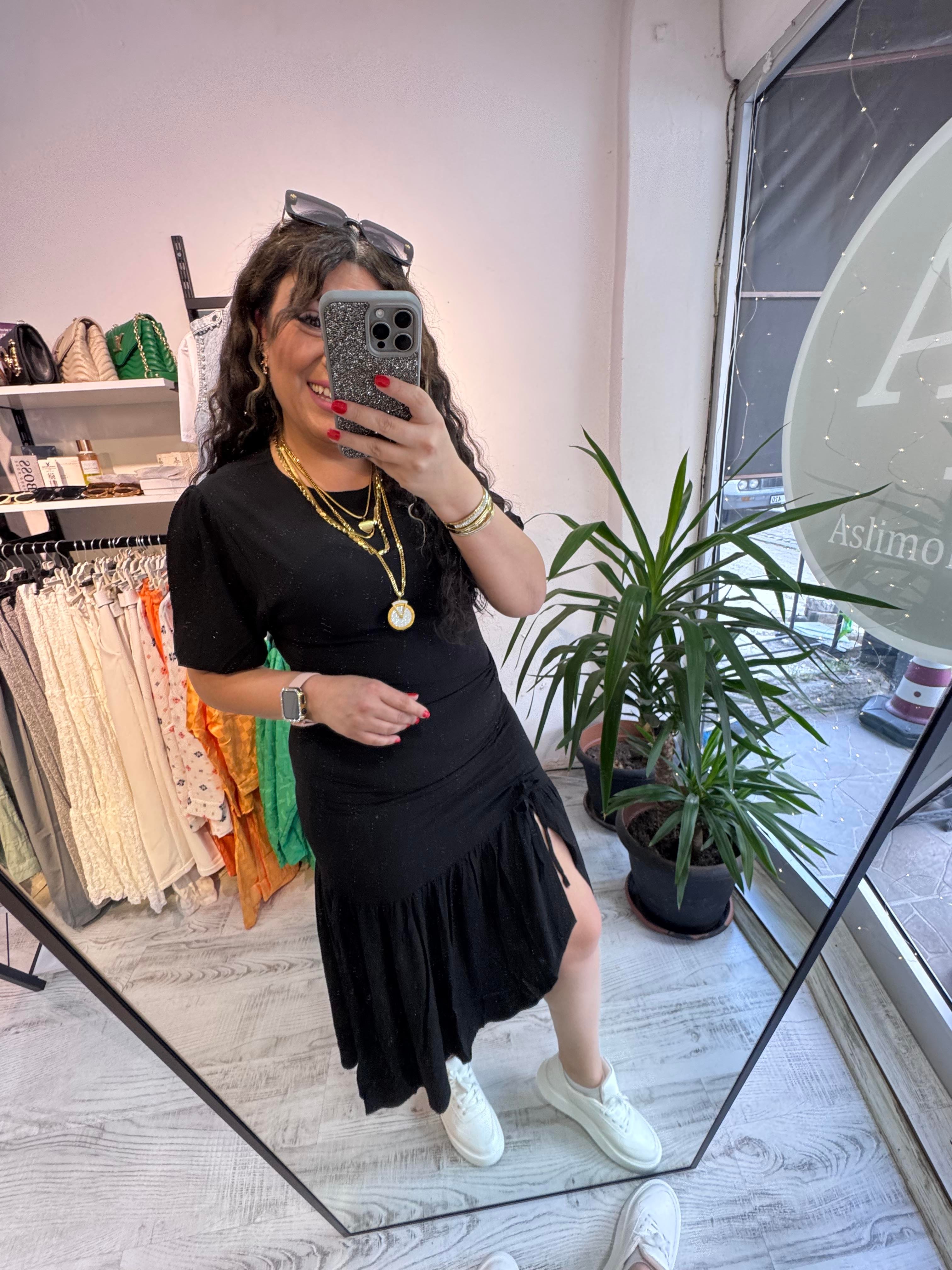 Orijinal Marka Premium Seri Siyah Elbise