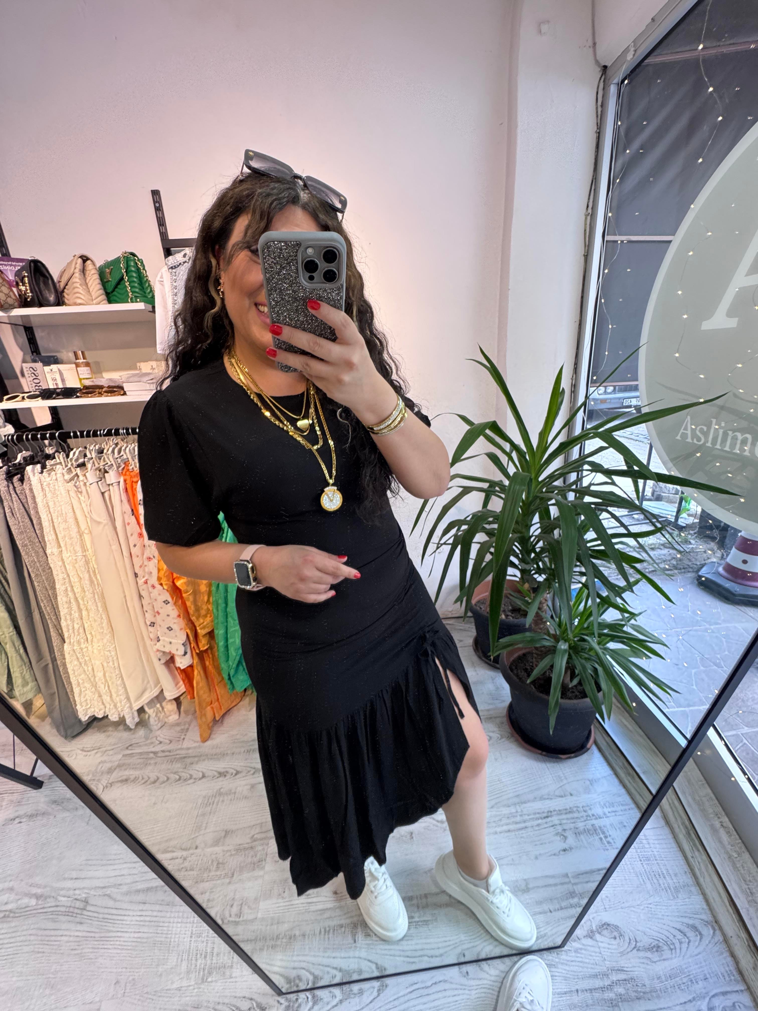 Orijinal Marka Premium Seri Siyah Elbise