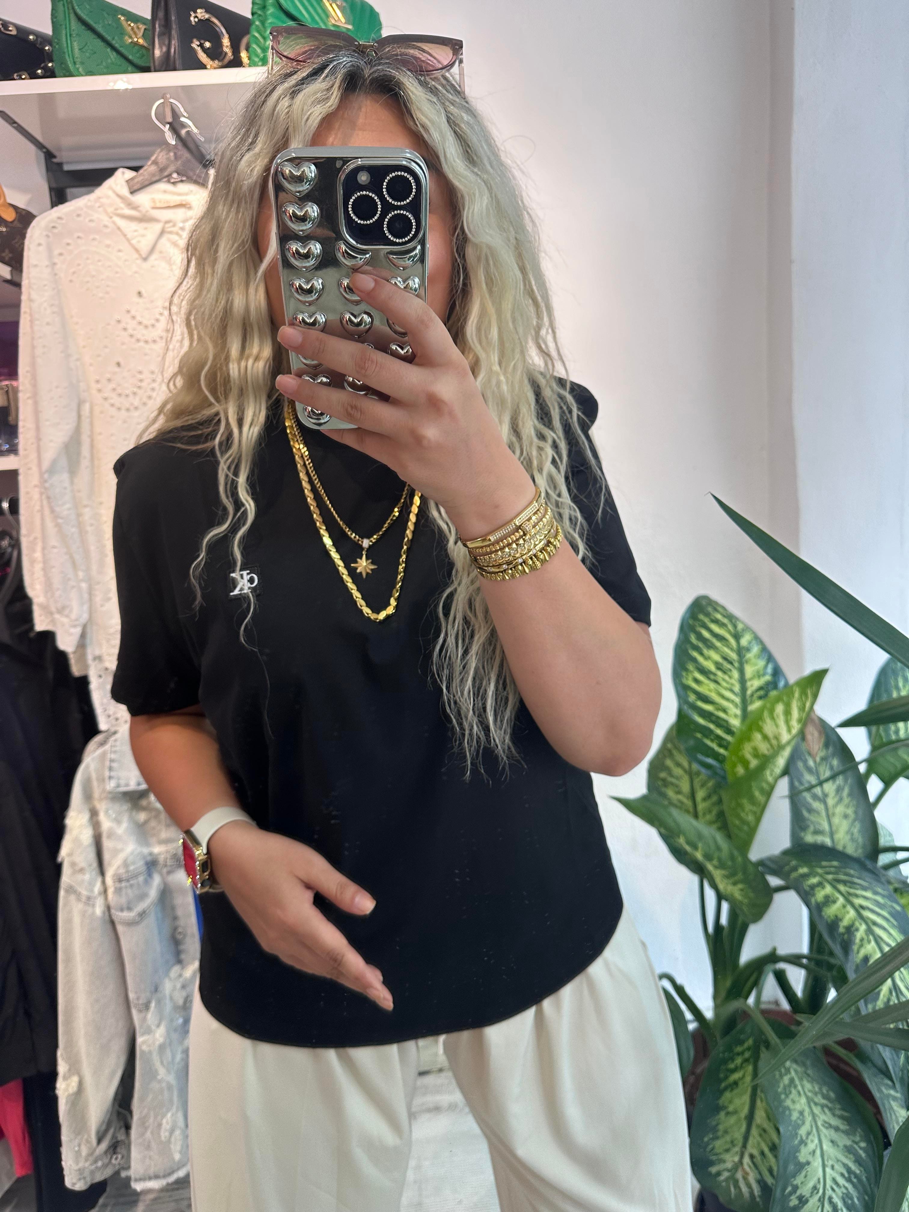 Orijinal Marka Siyah Tshirt