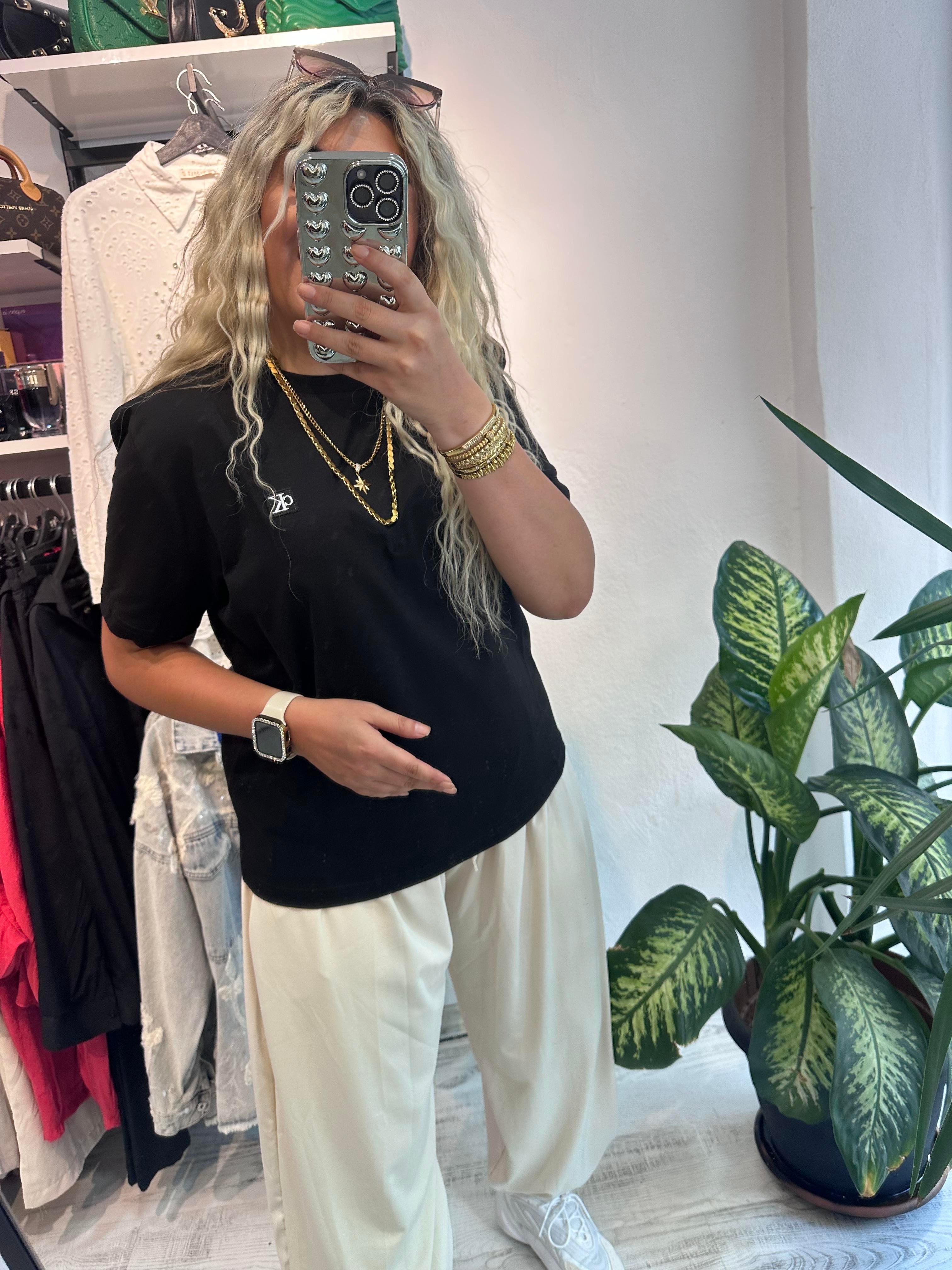 Orijinal Marka Siyah Tshirt