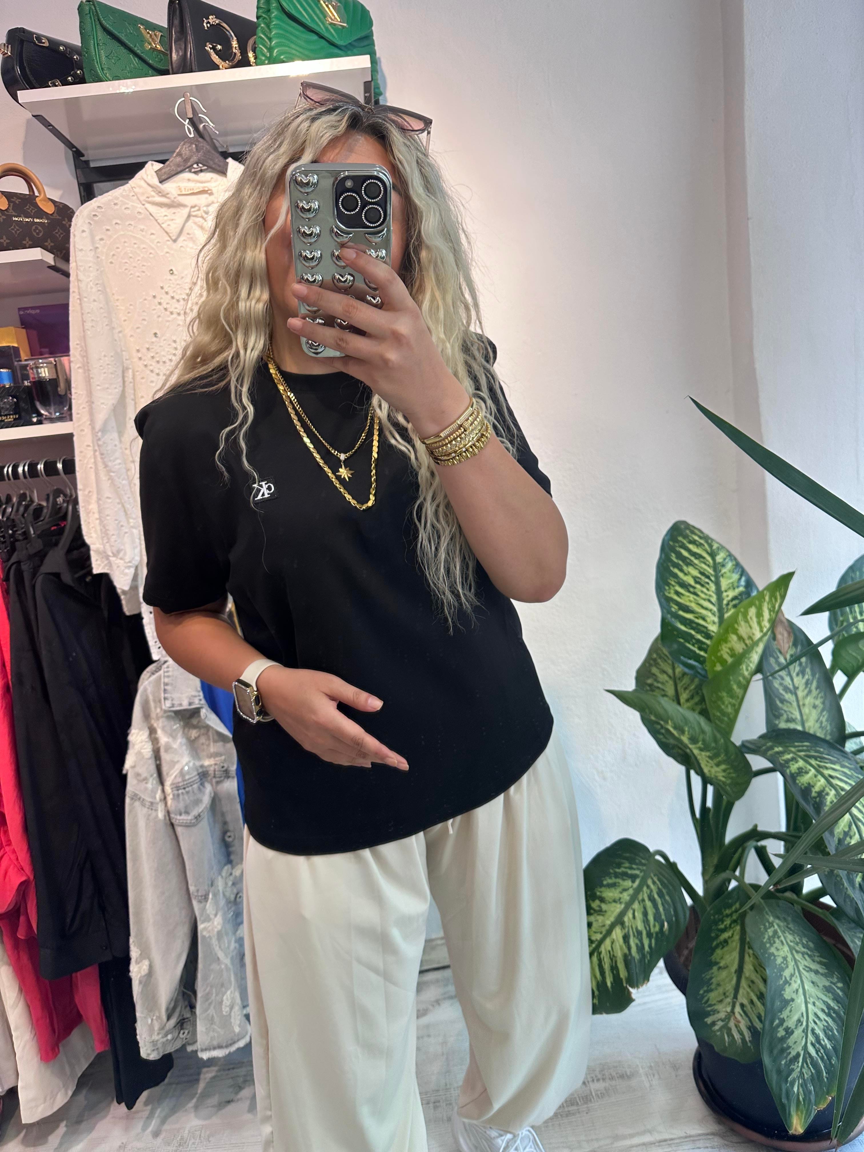 Orijinal Marka Siyah Tshirt