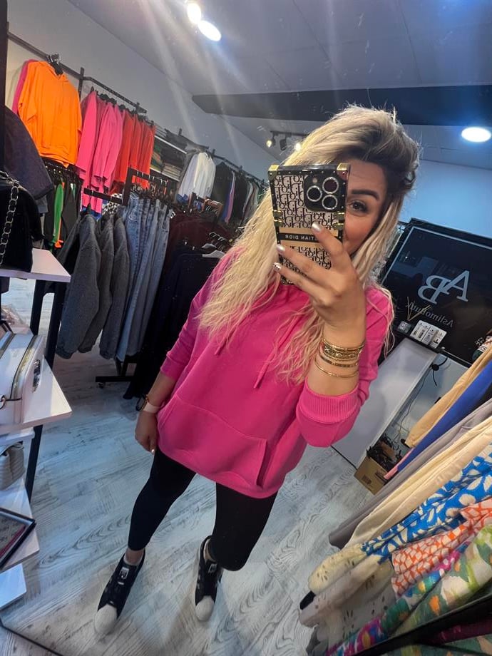 pembe sweatshirt