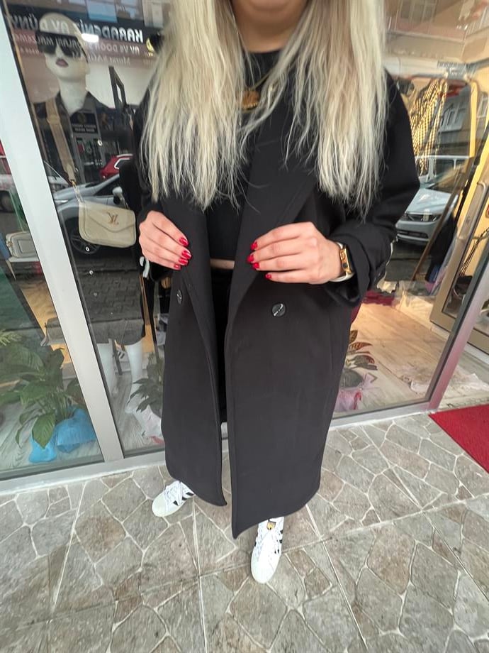 Premium Kalite Kaşe Kaban