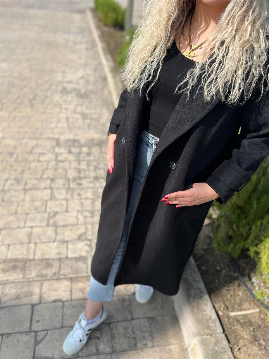 Premium Kalite Kaşe Kaban