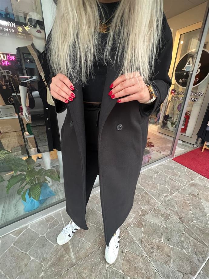 Premium Kalite Kaşe Kaban