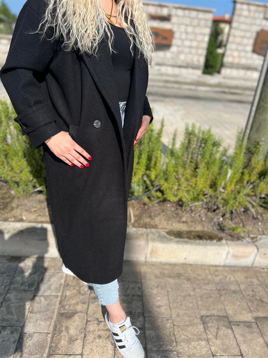 Premium Kalite Kaşe Kaban