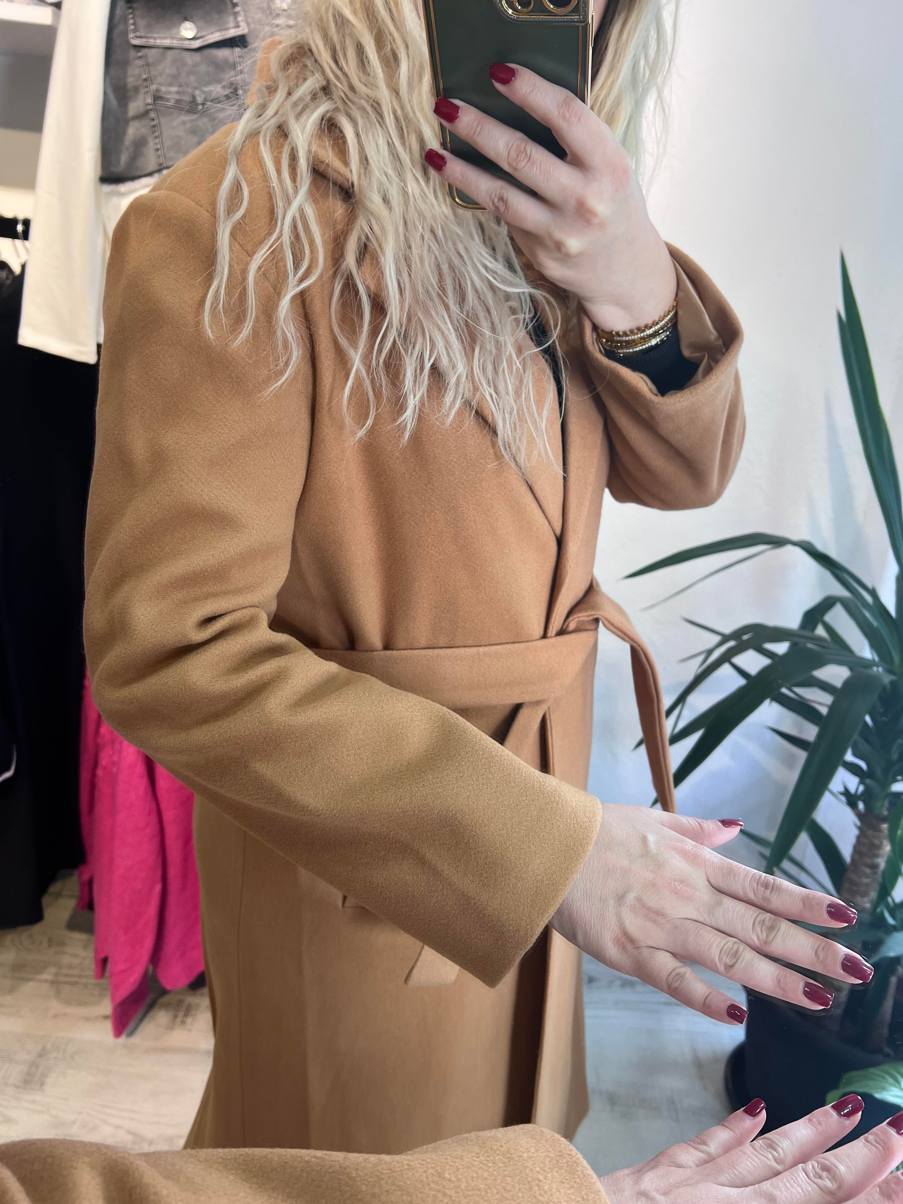 Premium Kalite Taba Kaşe Kaban