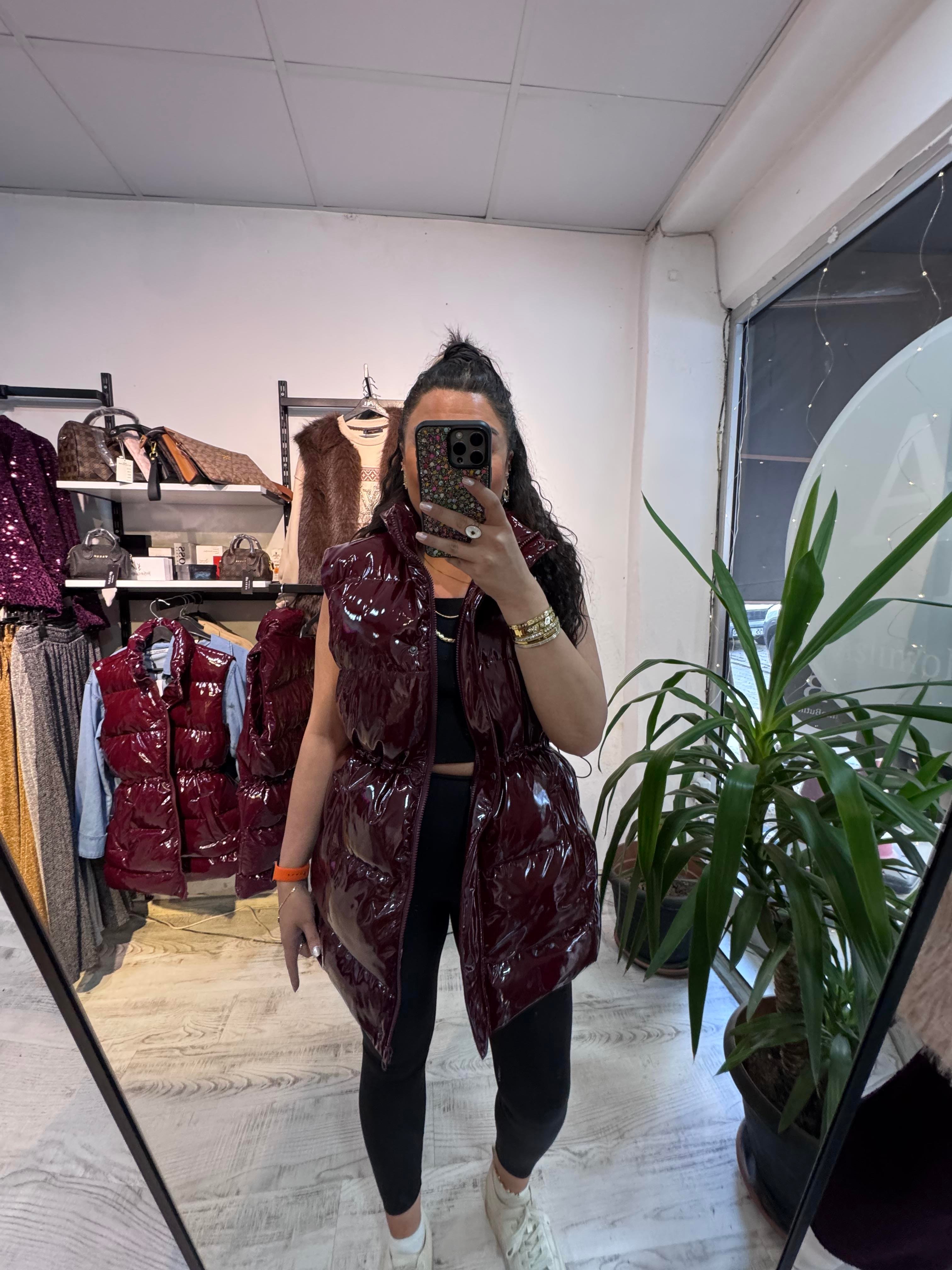 Premium Seri Bordo Rugan Yelek