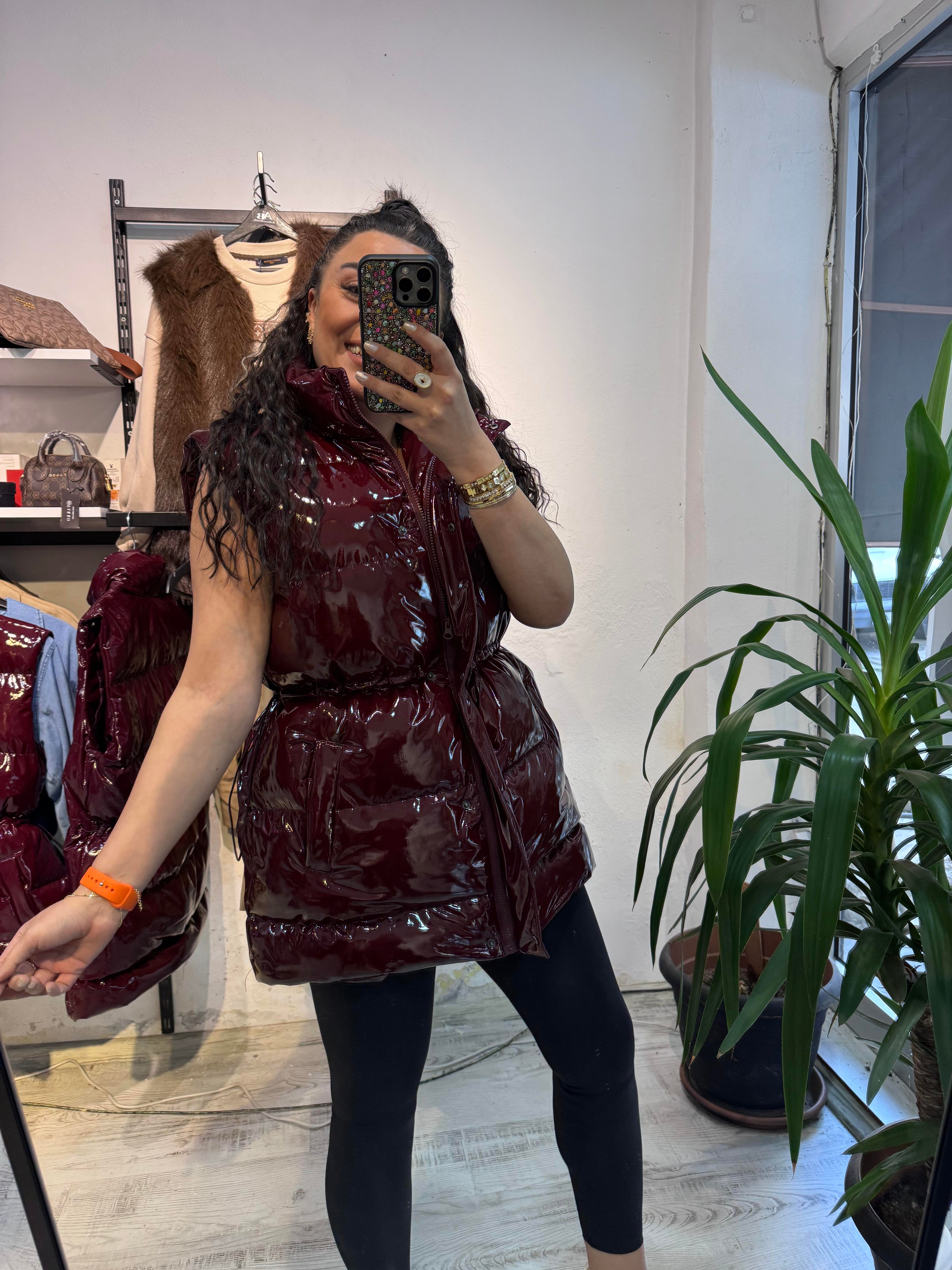 Premium Seri Bordo Rugan Yelek