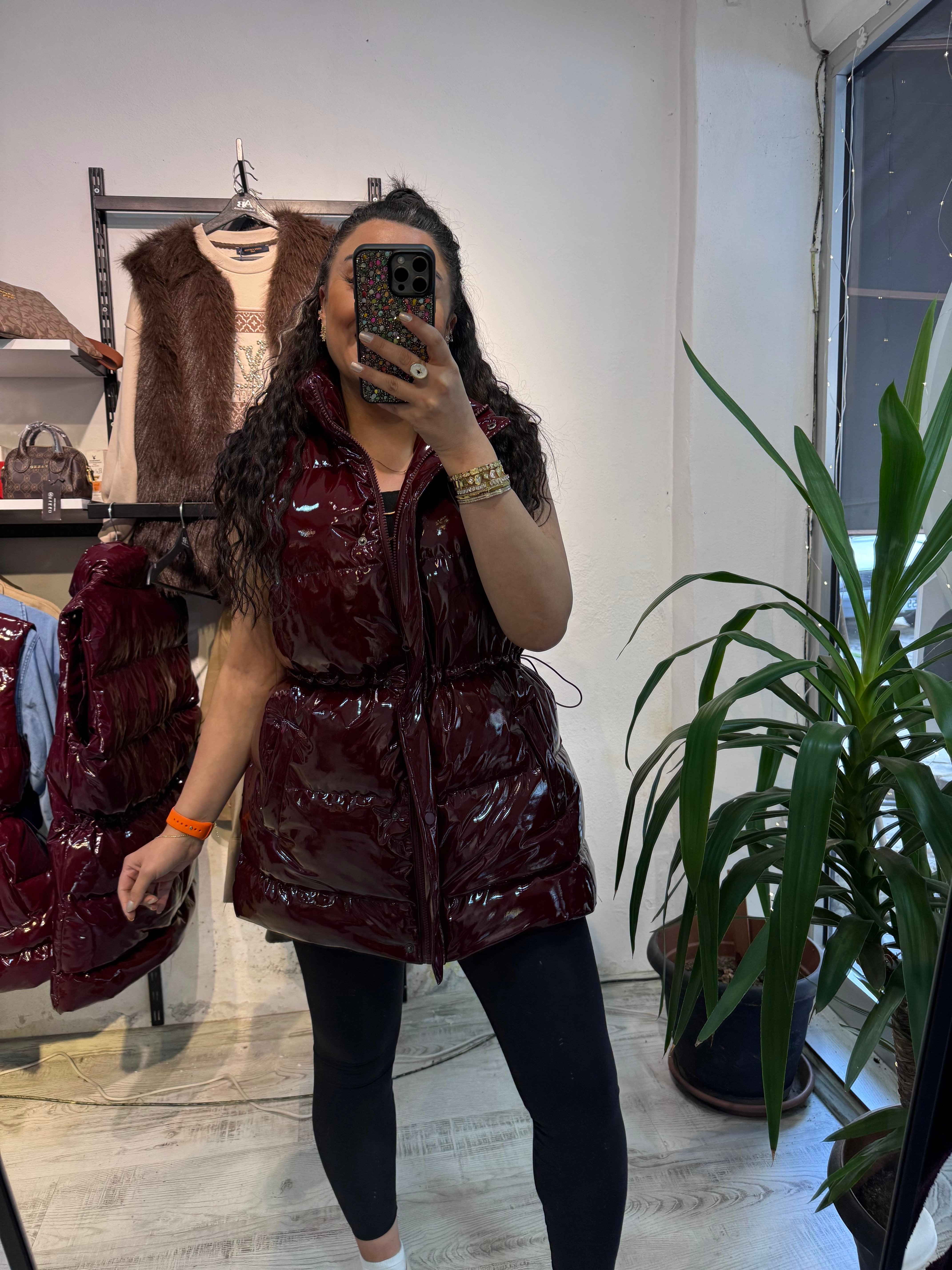 Premium Seri Bordo Rugan Yelek