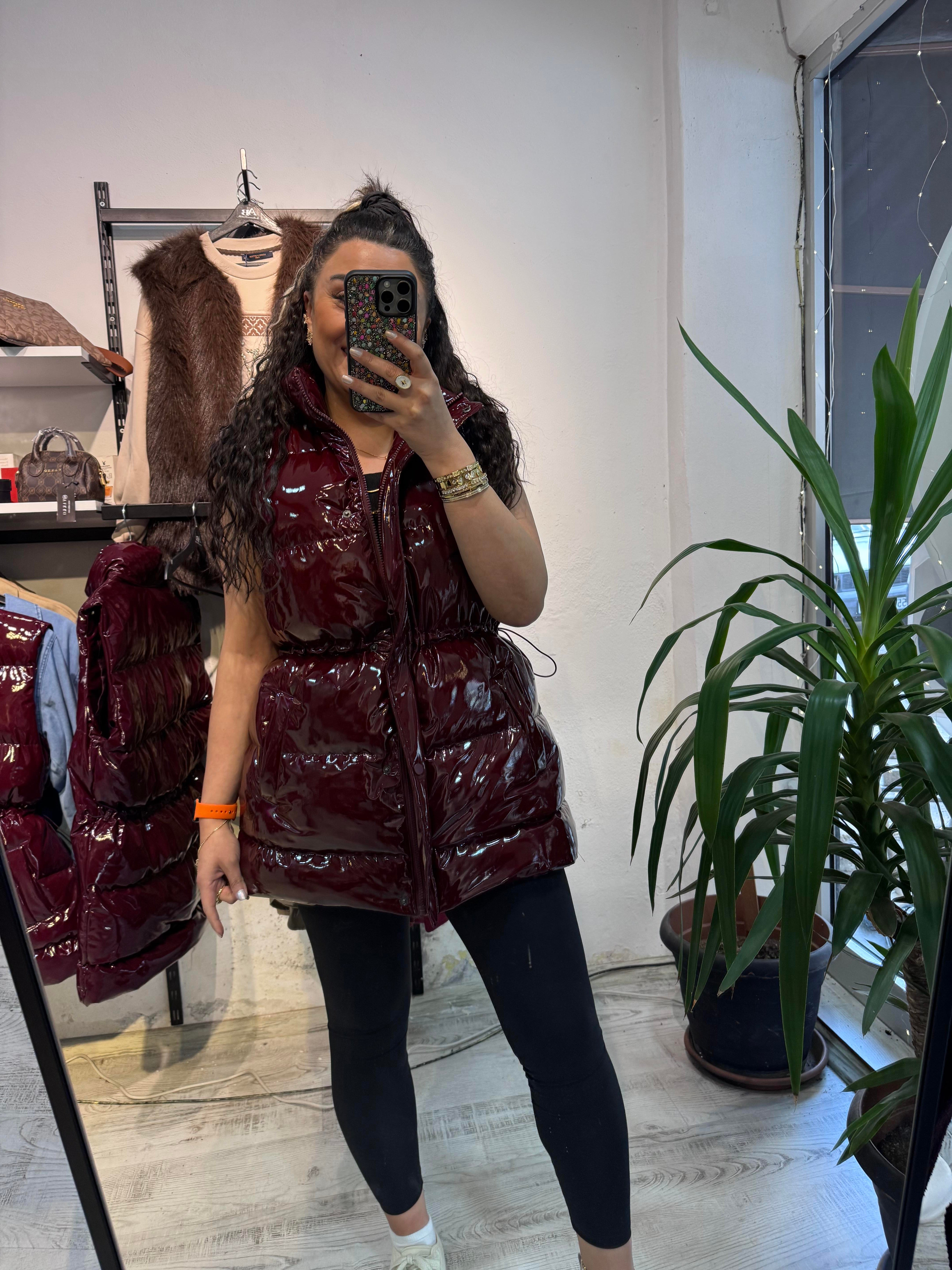 Premium Seri Bordo Rugan Yelek