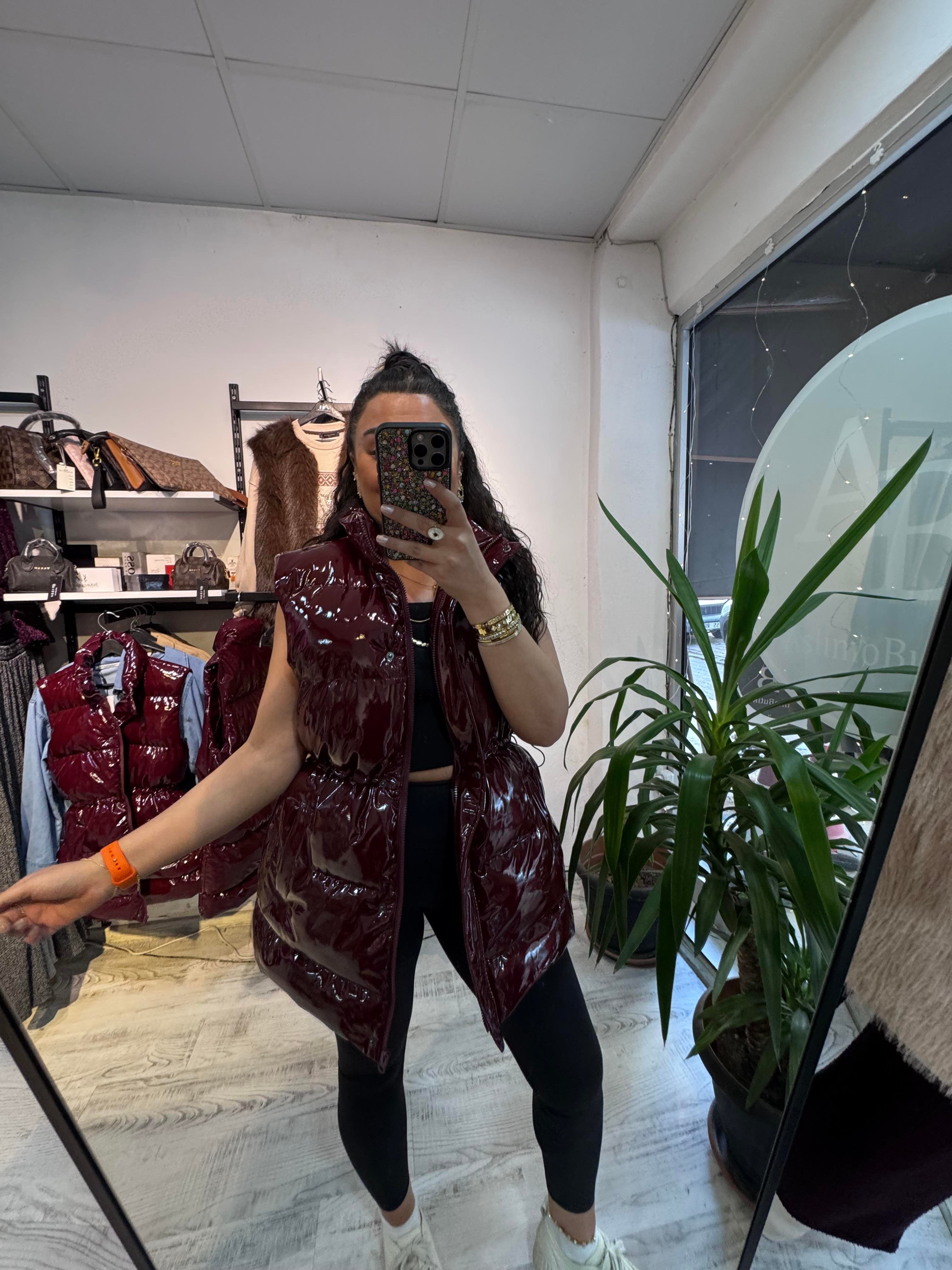 Premium Seri Bordo Rugan Yelek