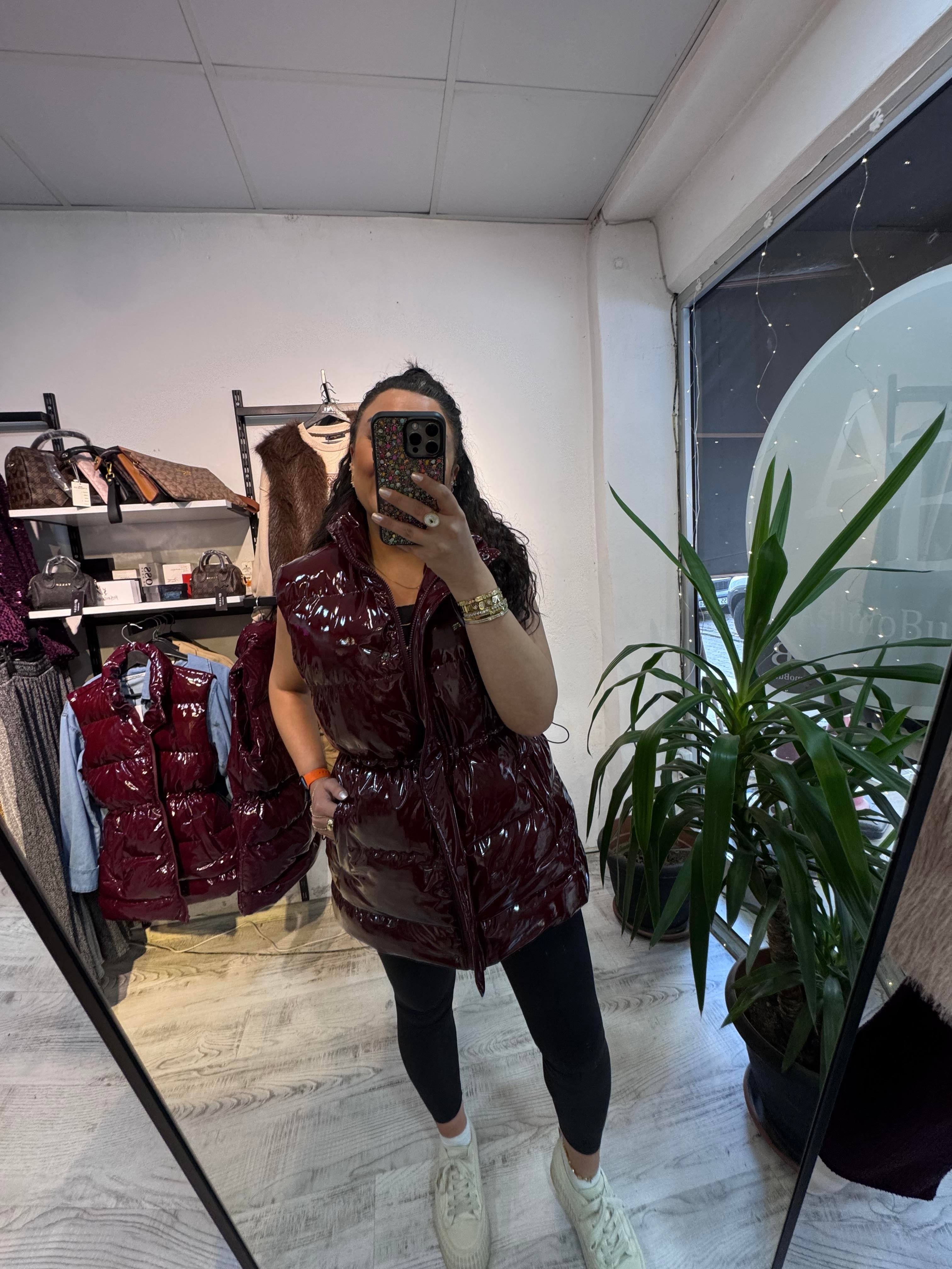 Premium Seri Bordo Rugan Yelek