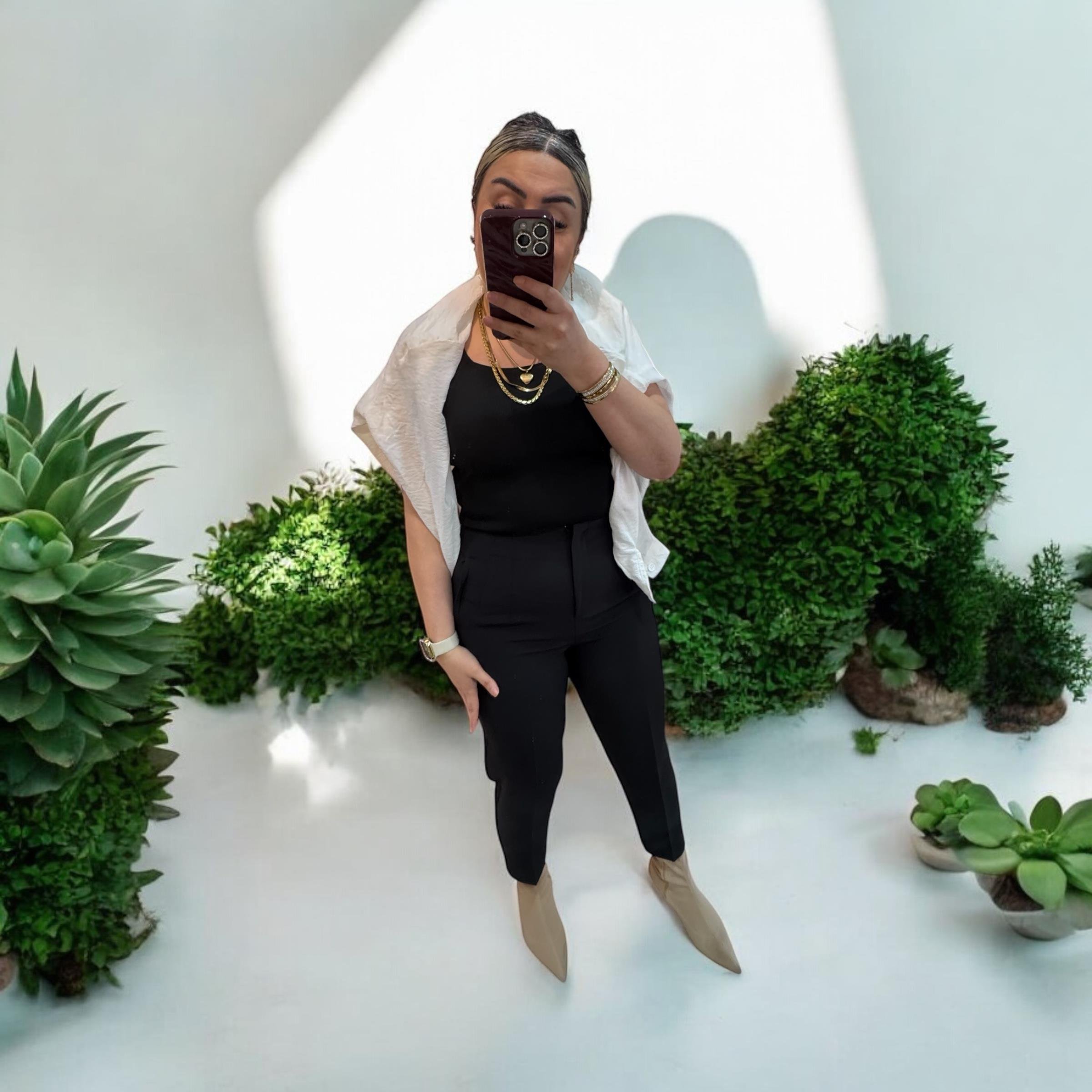 Premium Seri Double Atlas Kumaş Pantolon Siyah