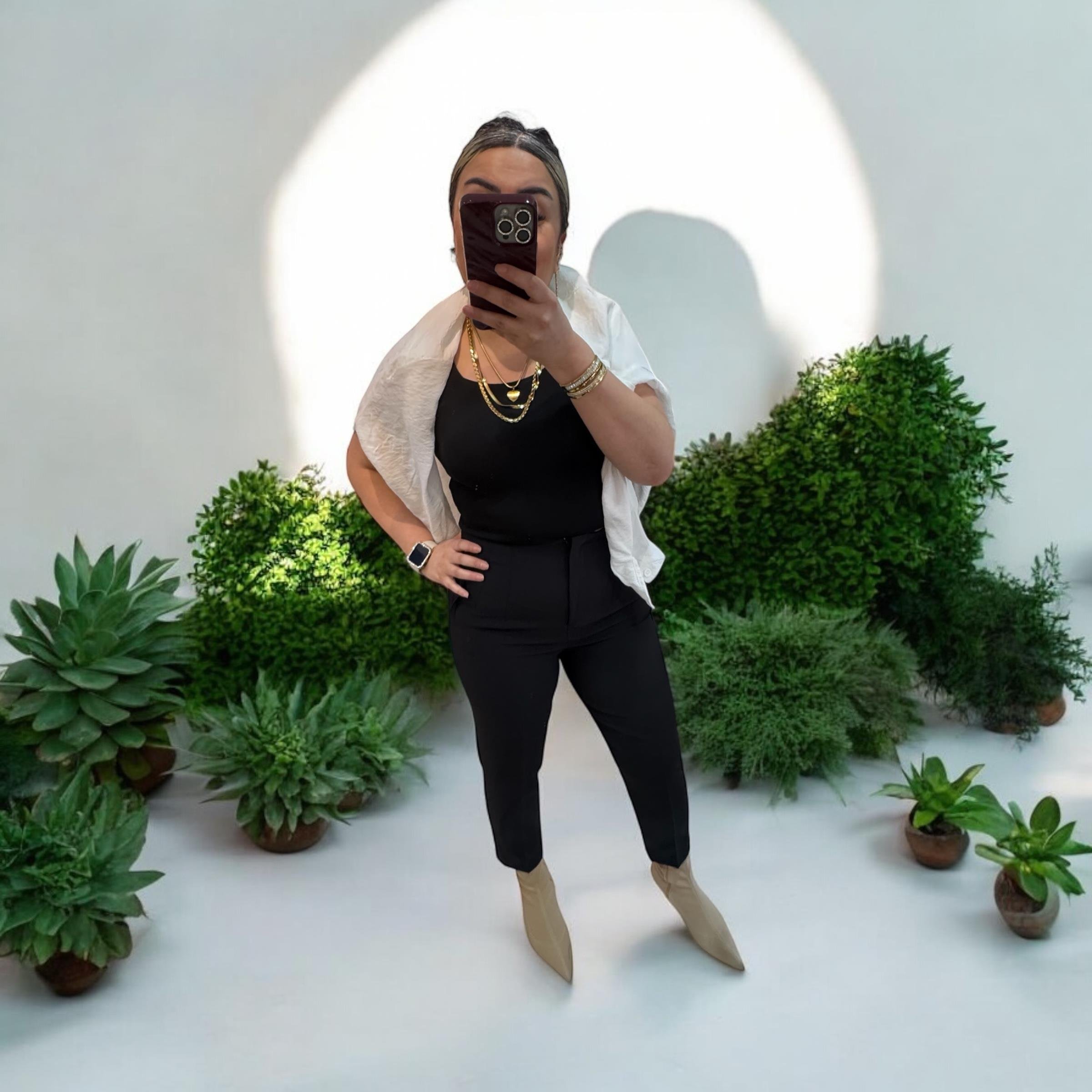 Premium Seri Double Atlas Kumaş Pantolon Siyah