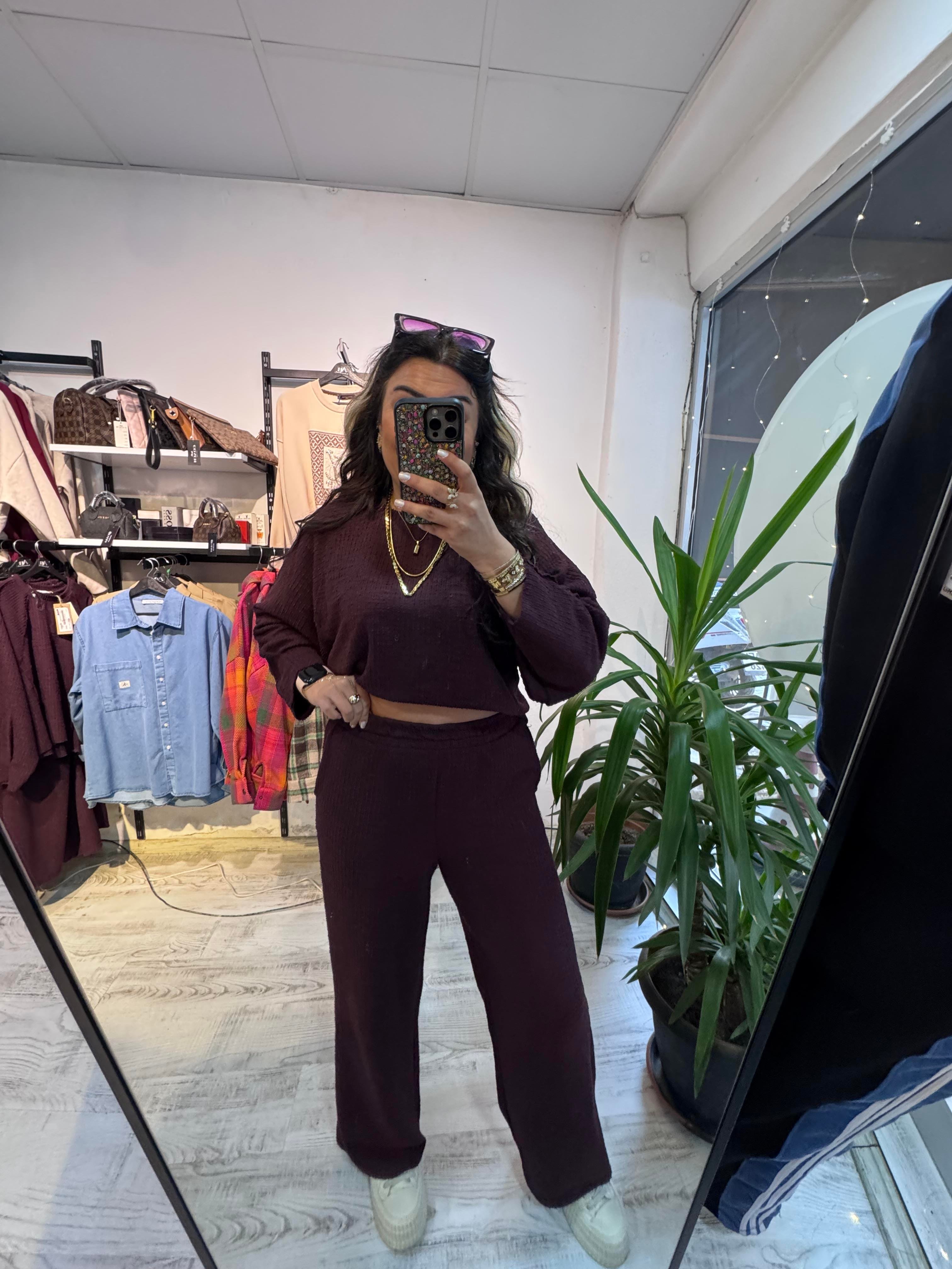 Premium Seri Mürdüm Takım