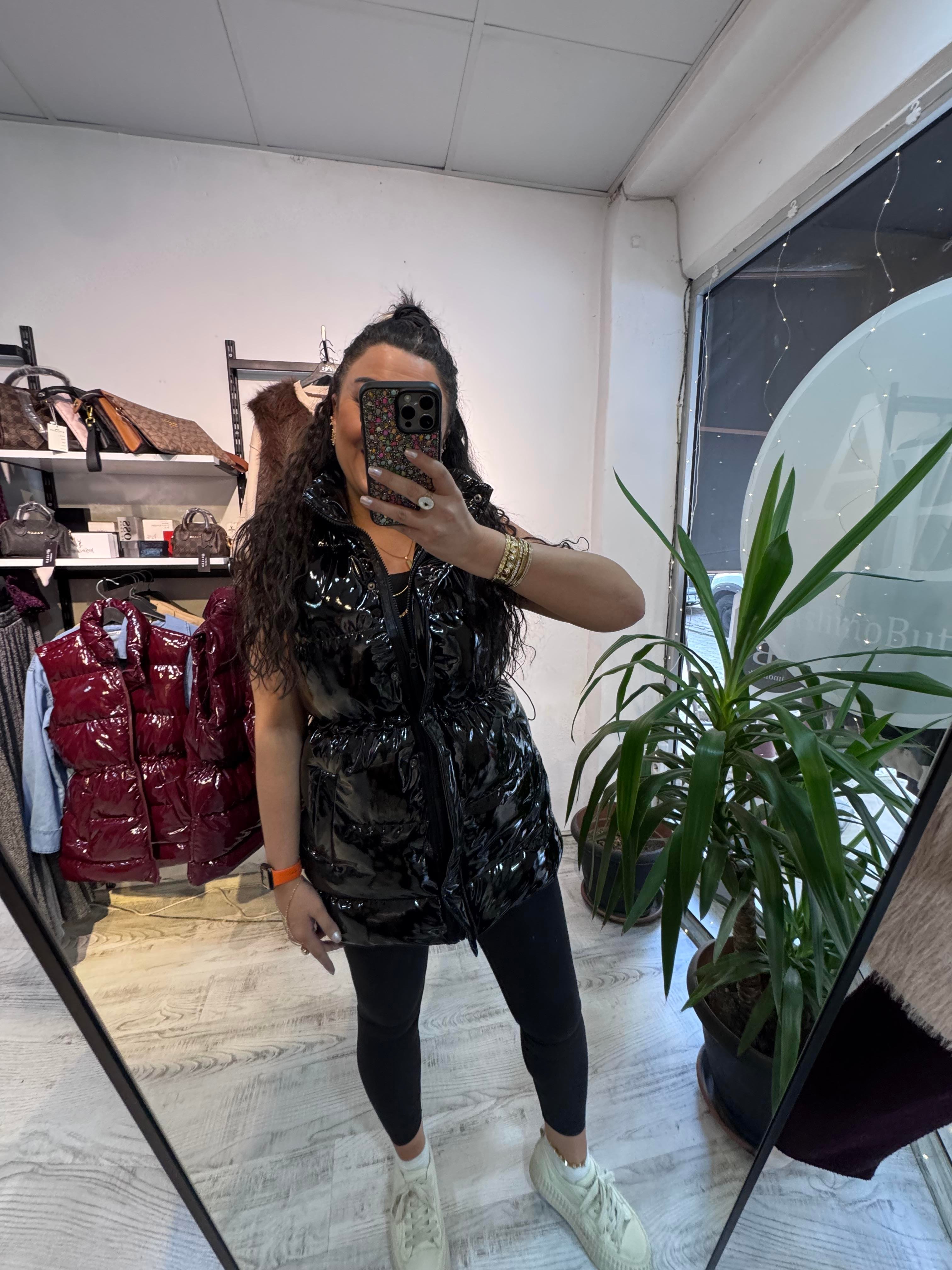 Premium Seri Siyah Rugan Yelek