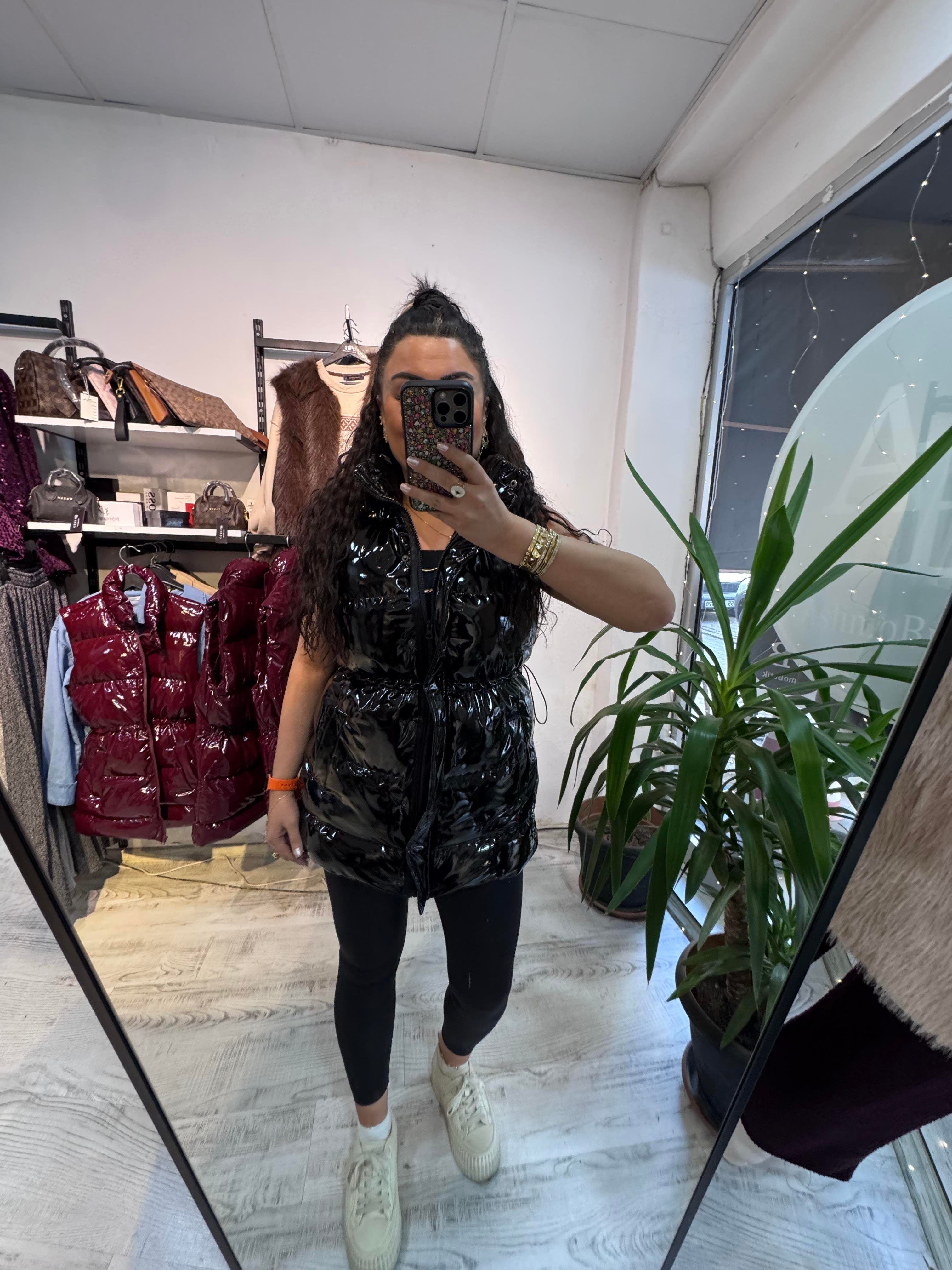 Premium Seri Siyah Rugan Yelek